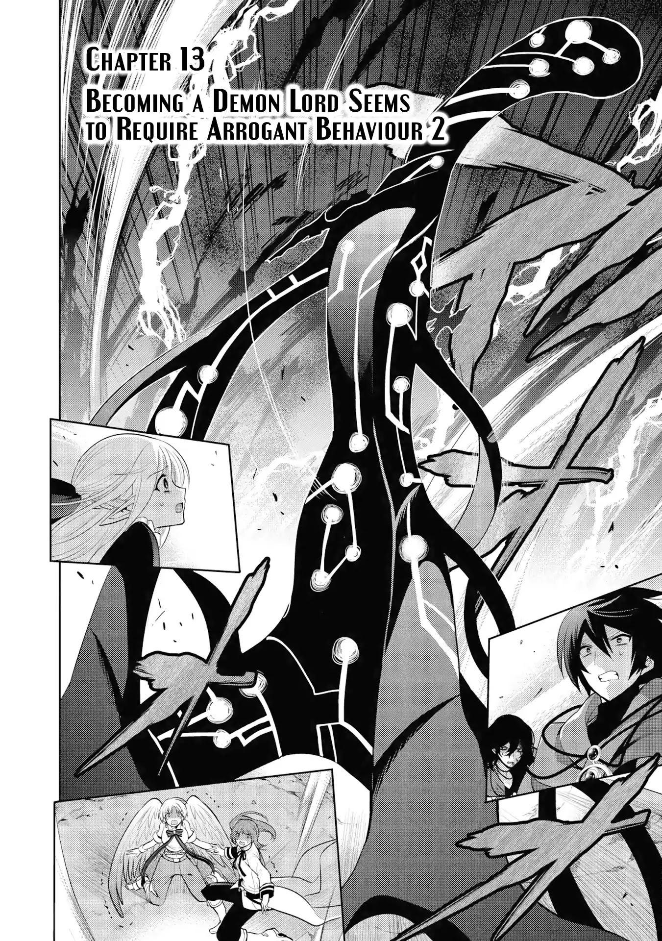 Maou no Ore ga Dorei Elf wo Yome ni Shitanda ga, Dou Medereba Ii? Chapter 13 page 2 - Chapter 13: Becoming a Demon Lord Seems to Require Arrogant Behaviour 2