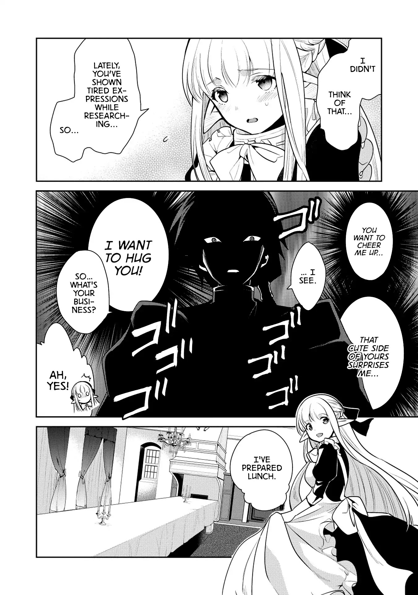 Maou no Ore ga Dorei Elf wo Yome ni Shitanda ga, Dou Medereba Ii? Chapter 14 page 4 - Chapter 14: Not Even a Demon Lord Would Raise a Hand Against a Child 1
