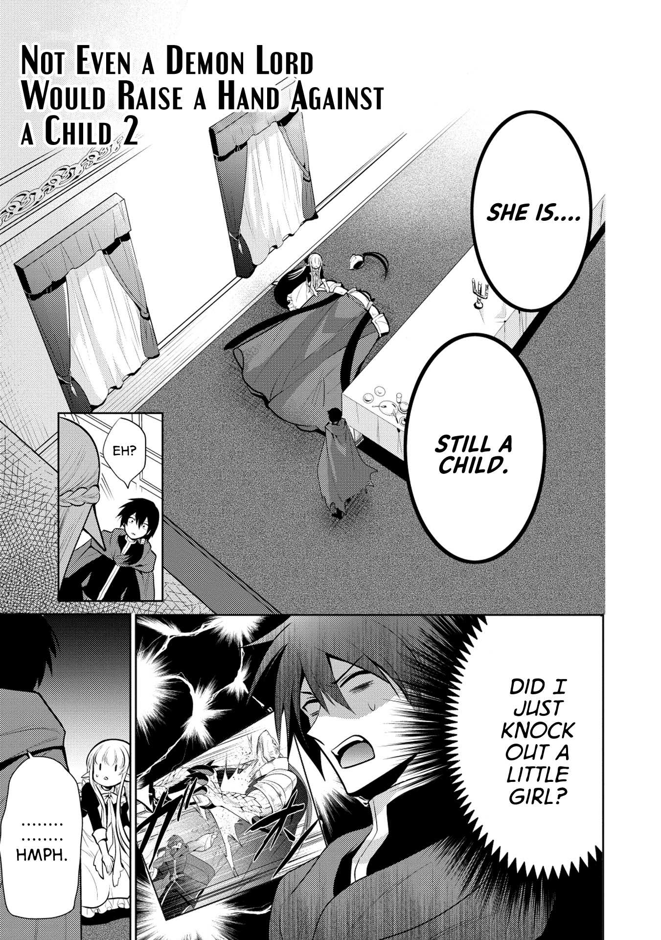 Maou no Ore ga Dorei Elf wo Yome ni Shitanda ga, Dou Medereba Ii? Chapter 15 page 1 - Chapter 15: Not Even a Demon Lord Would Raise a Hand Against a Child 2