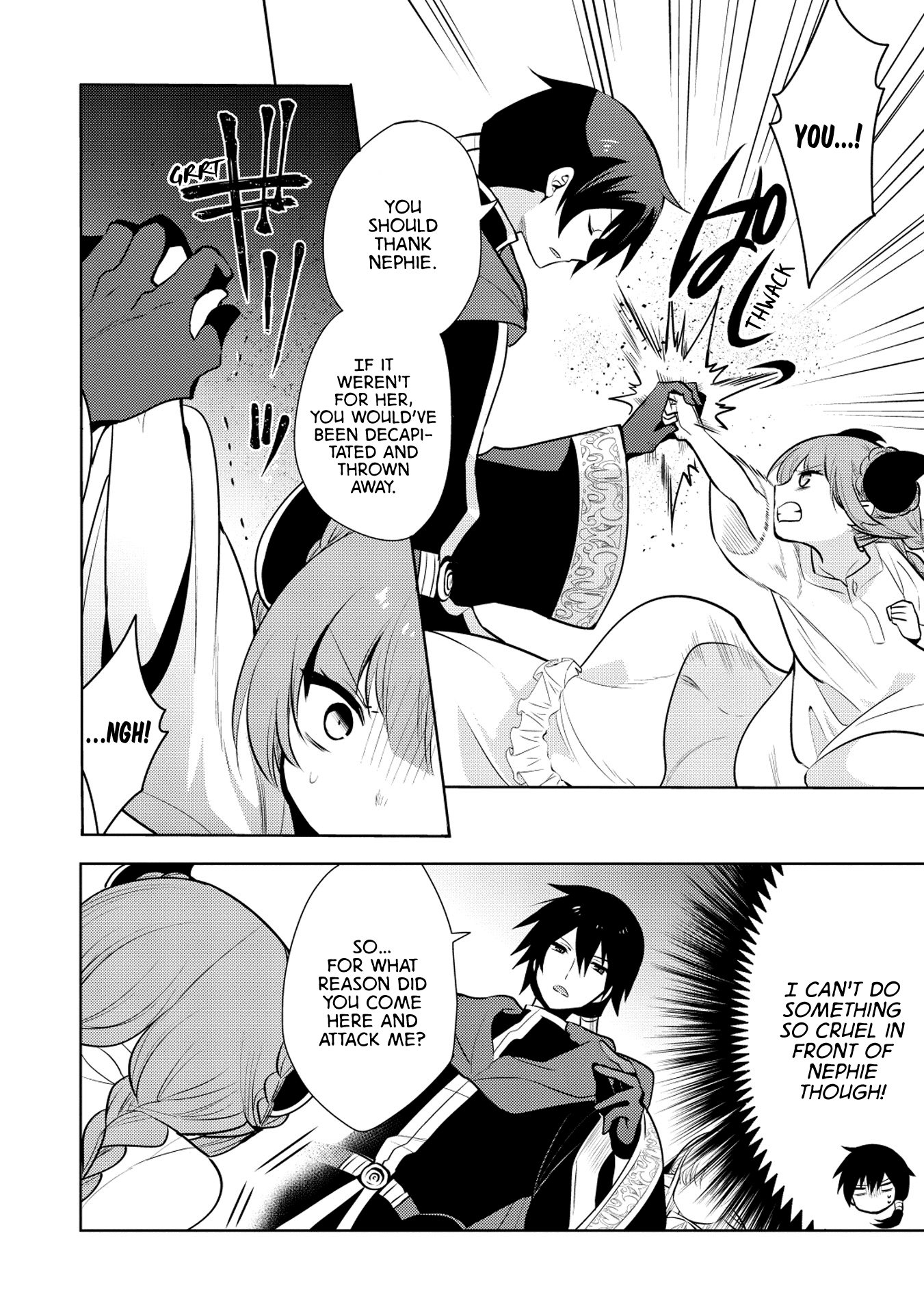 Maou no Ore ga Dorei Elf wo Yome ni Shitanda ga, Dou Medereba Ii? Chapter 15 page 4 - Chapter 15: Not Even a Demon Lord Would Raise a Hand Against a Child 2