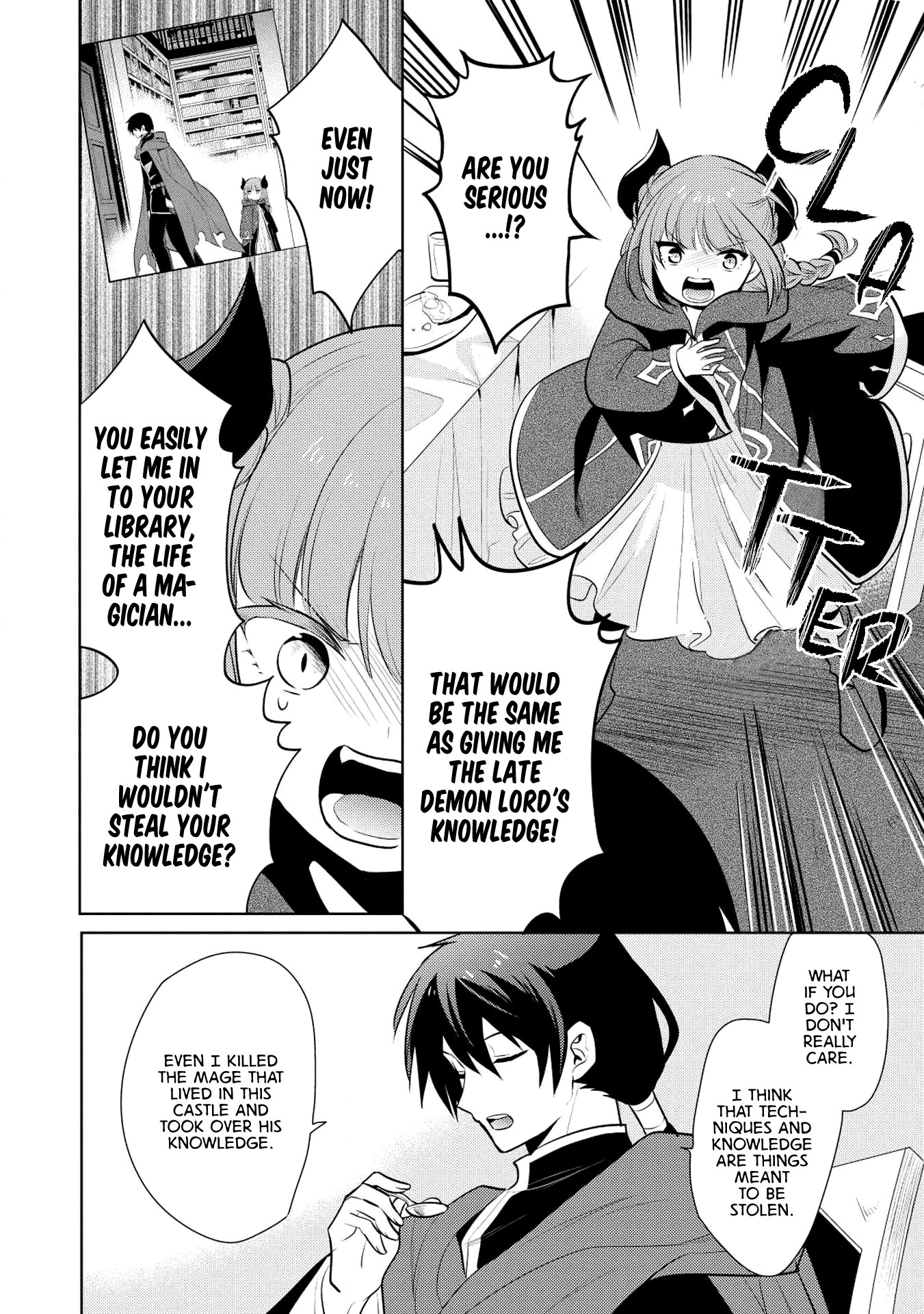Maou no Ore ga Dorei Elf wo Yome ni Shitanda ga, Dou Medereba Ii? Chapter 16 page 20 - Chapter 16: Picking up and holding a dragon will make her your daughter (1)