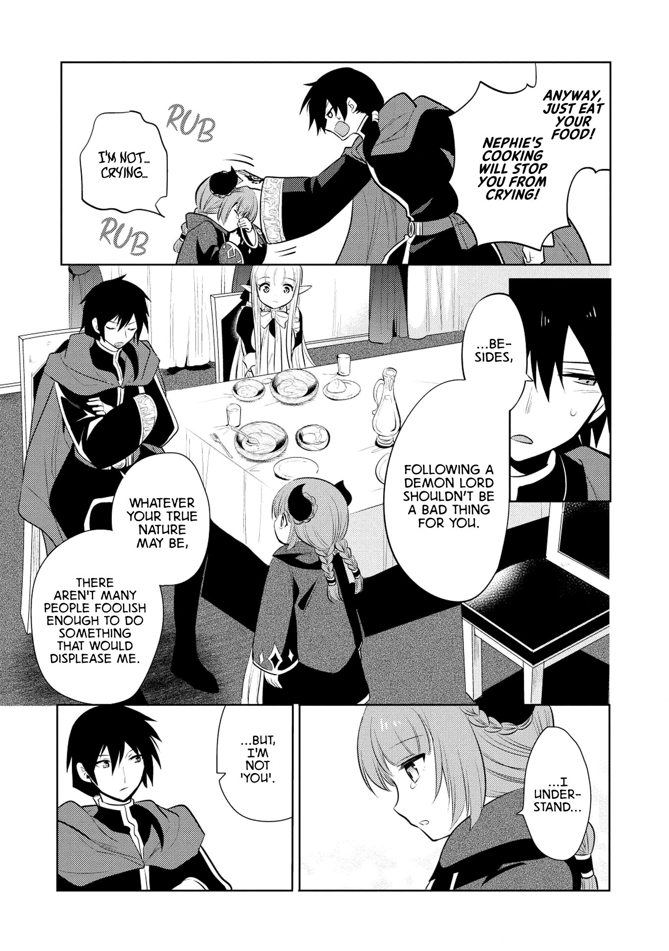 Maou no Ore ga Dorei Elf wo Yome ni Shitanda ga, Dou Medereba Ii? Chapter 16 page 23 - Chapter 16: Picking up and holding a dragon will make her your daughter (1)