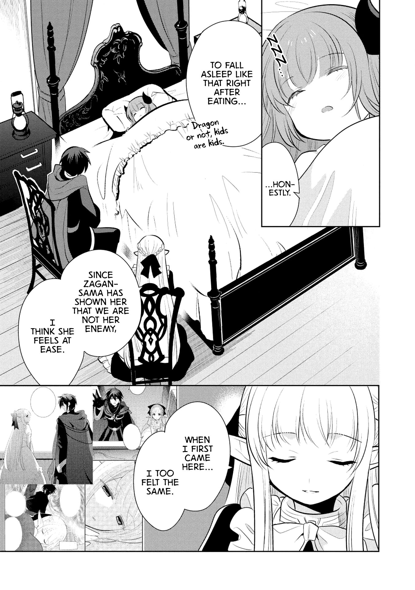 Maou no Ore ga Dorei Elf wo Yome ni Shitanda ga, Dou Medereba Ii? Chapter 16 page 25 - Chapter 16: Picking up and holding a dragon will make her your daughter (1)