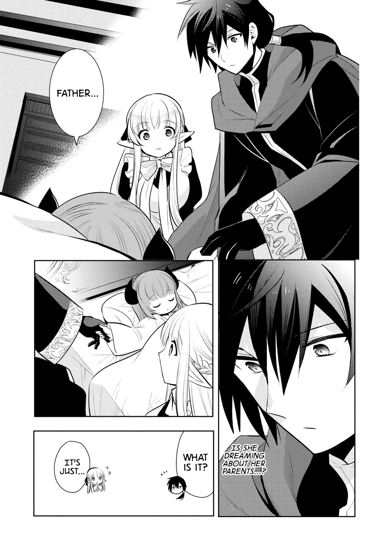 Maou no Ore ga Dorei Elf wo Yome ni Shitanda ga, Dou Medereba Ii? Chapter 16 page 27 - Chapter 16: Picking up and holding a dragon will make her your daughter (1)