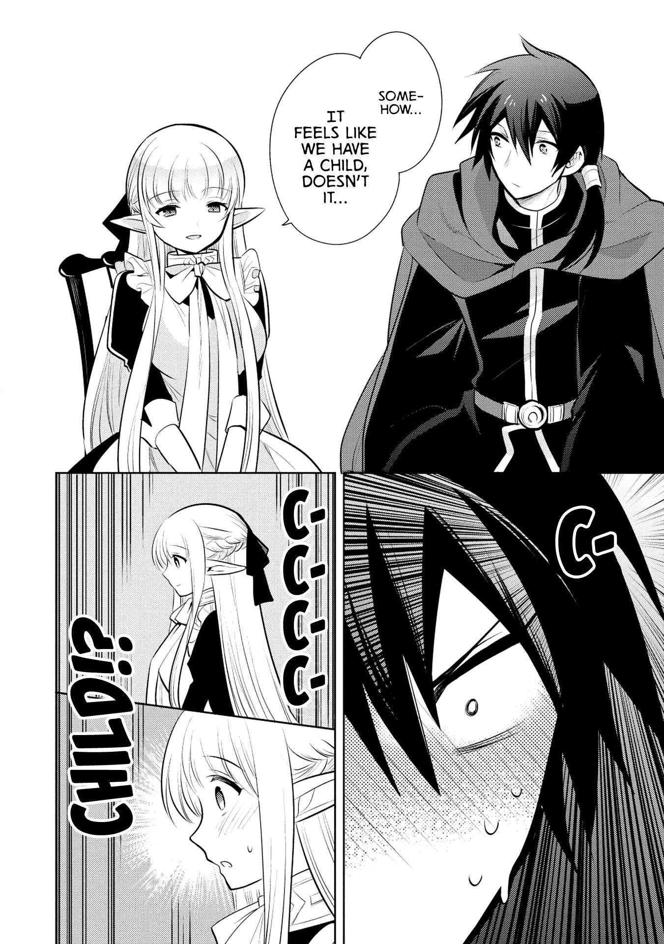 Maou no Ore ga Dorei Elf wo Yome ni Shitanda ga, Dou Medereba Ii? Chapter 16 page 28 - Chapter 16: Picking up and holding a dragon will make her your daughter (1)