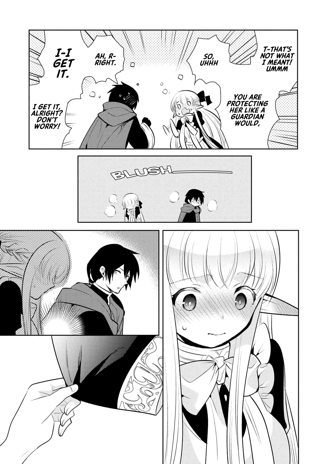 Maou no Ore ga Dorei Elf wo Yome ni Shitanda ga, Dou Medereba Ii? Chapter 16 page 29 - Chapter 16: Picking up and holding a dragon will make her your daughter (1)