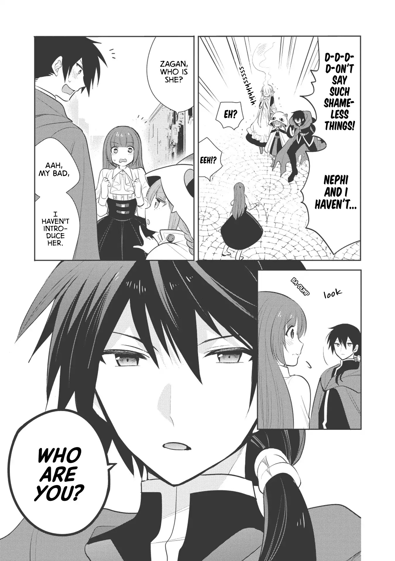 Maou no Ore ga Dorei Elf wo Yome ni Shitanda ga, Dou Medereba Ii? Chapter 17 page 11 - Chapter 17: Picking up and holding a dragon will make her your daughter (2)