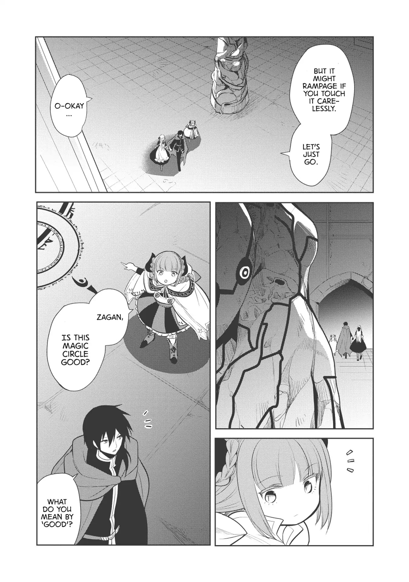 Maou no Ore ga Dorei Elf wo Yome ni Shitanda ga, Dou Medereba Ii? Chapter 17 page 23 - Chapter 17: Picking up and holding a dragon will make her your daughter (2)