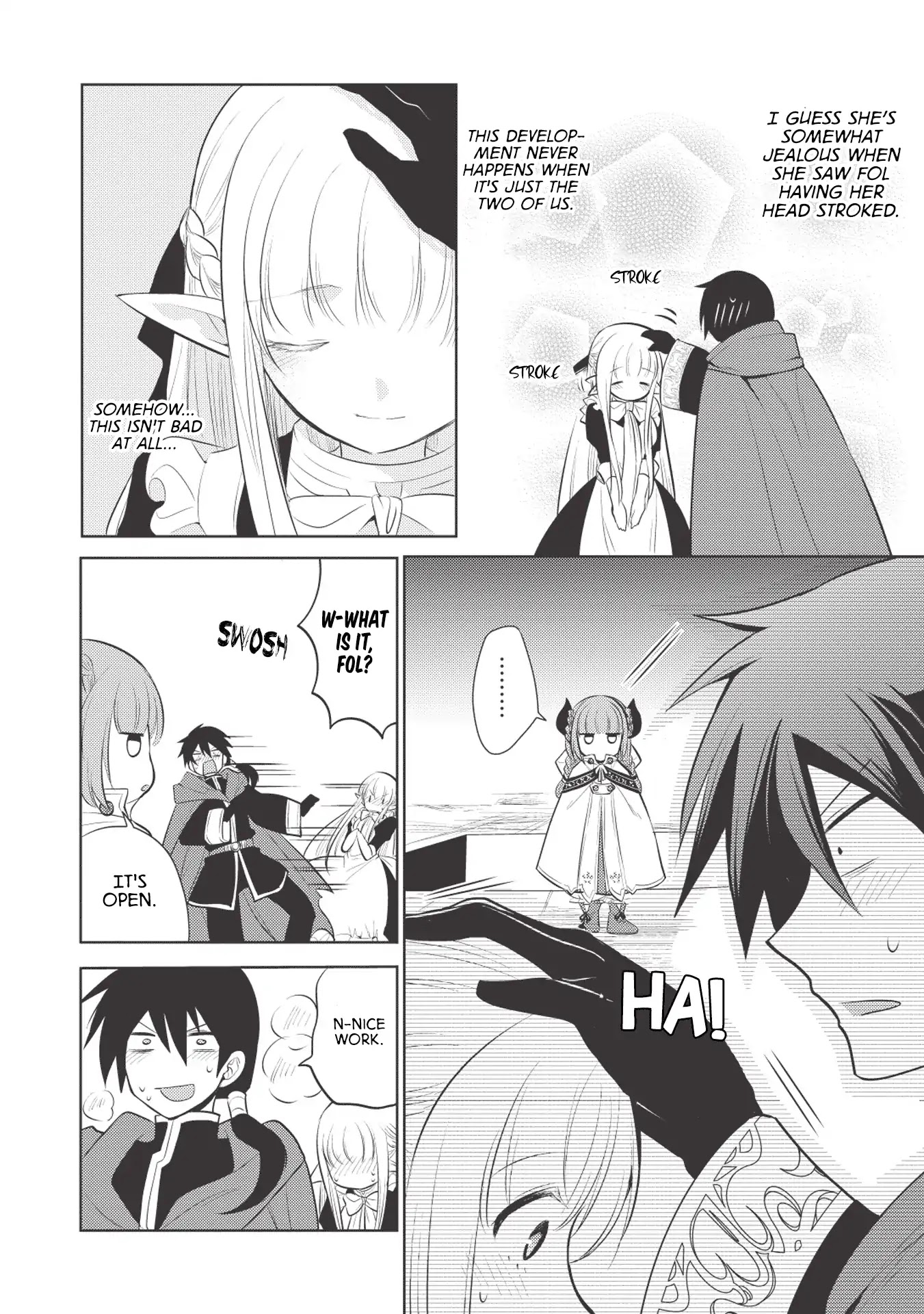 Maou no Ore ga Dorei Elf wo Yome ni Shitanda ga, Dou Medereba Ii? Chapter 17 page 28 - Chapter 17: Picking up and holding a dragon will make her your daughter (2)