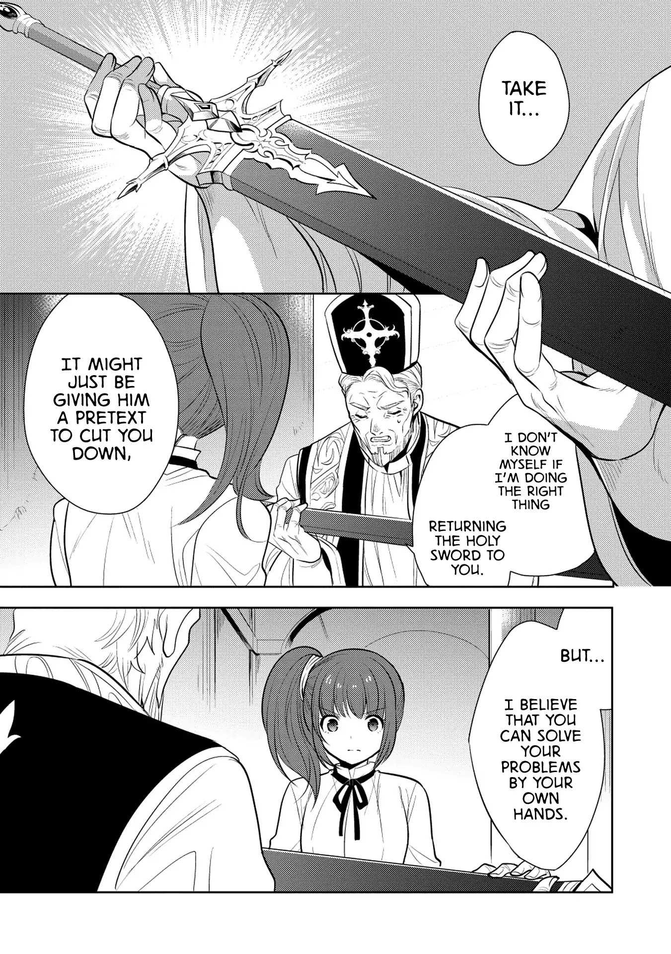 Maou no Ore ga Dorei Elf wo Yome ni Shitanda ga, Dou Medereba Ii? Chapter 18 page 13 - Chapter 18: I Don't Want To Get Involved With A Holy Knight's Circumstances (1)