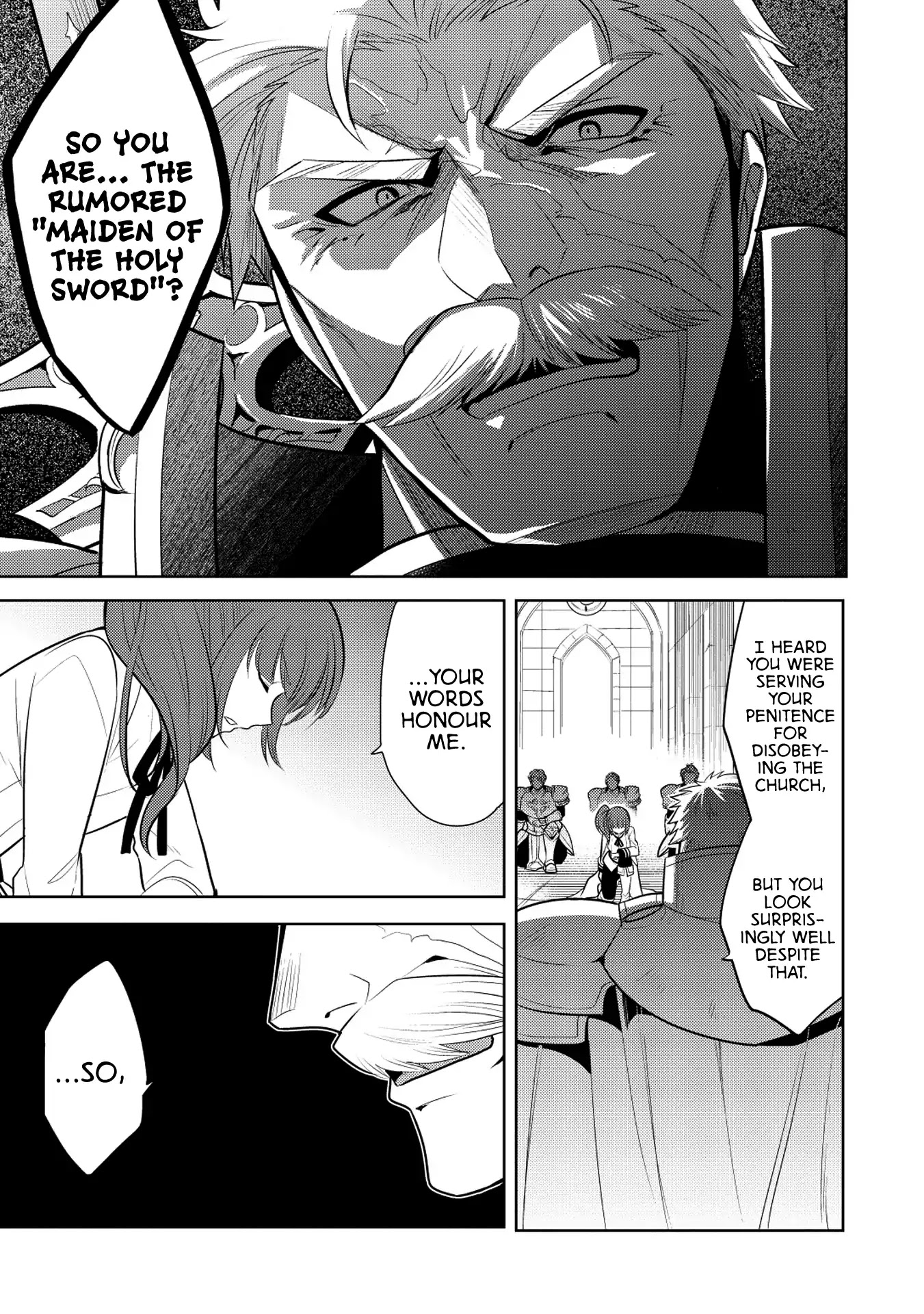Maou no Ore ga Dorei Elf wo Yome ni Shitanda ga, Dou Medereba Ii? Chapter 18 page 3 - Chapter 18: I Don't Want To Get Involved With A Holy Knight's Circumstances (1)