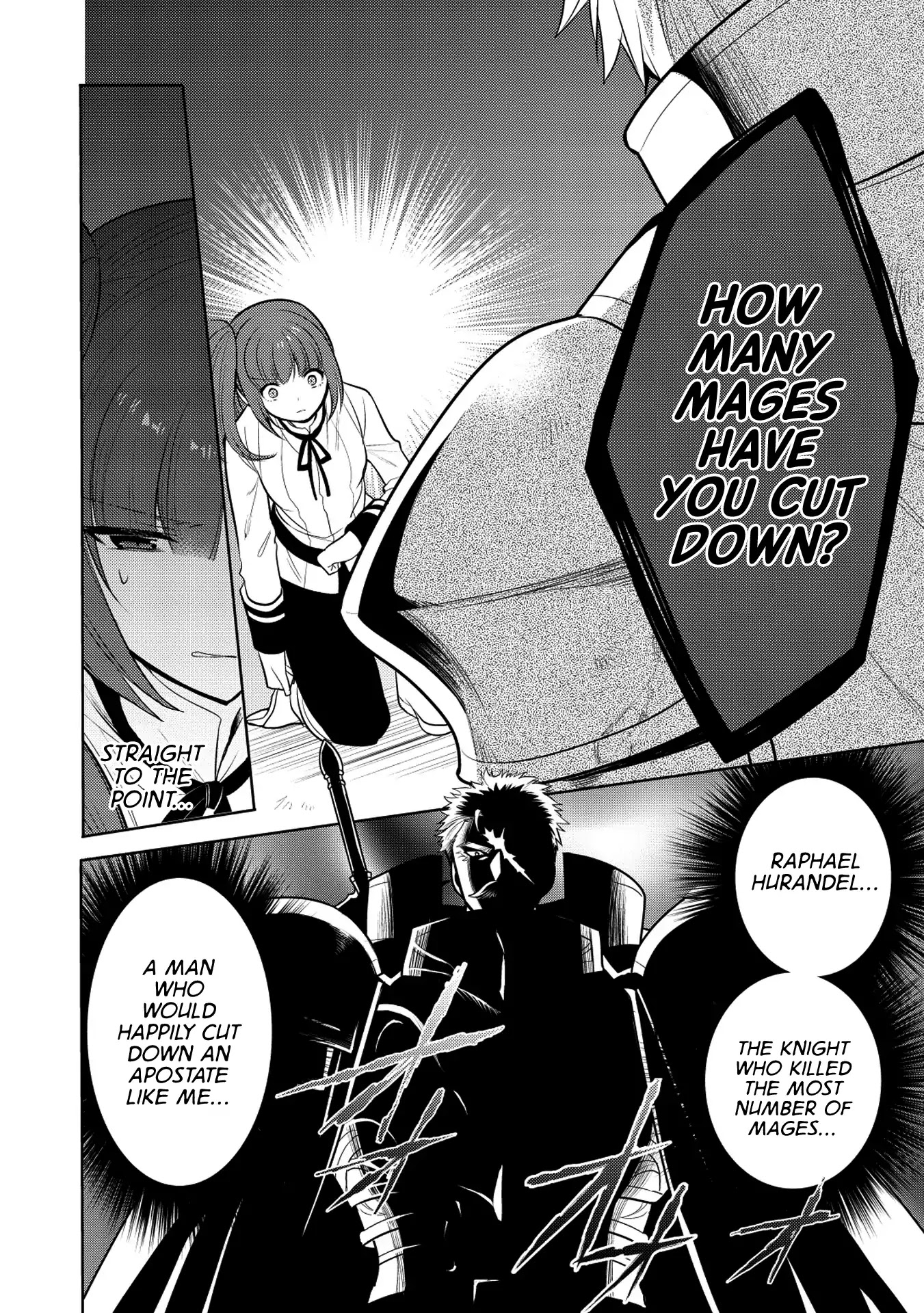 Maou no Ore ga Dorei Elf wo Yome ni Shitanda ga, Dou Medereba Ii? Chapter 18 page 4 - Chapter 18: I Don't Want To Get Involved With A Holy Knight's Circumstances (1)