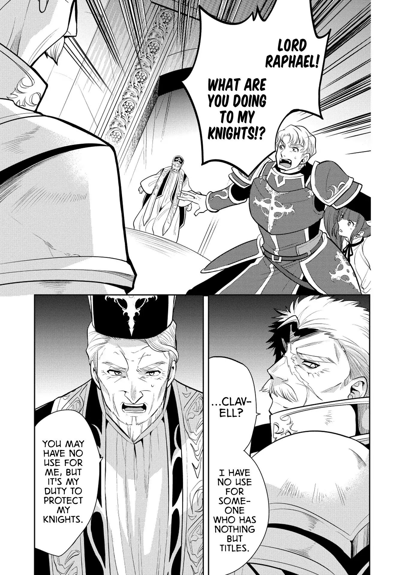 Maou no Ore ga Dorei Elf wo Yome ni Shitanda ga, Dou Medereba Ii? Chapter 18 page 7 - Chapter 18: I Don't Want To Get Involved With A Holy Knight's Circumstances (1)