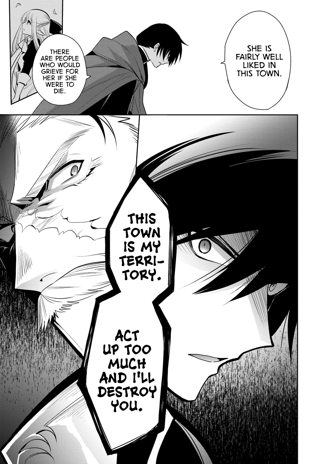 Maou no Ore ga Dorei Elf wo Yome ni Shitanda ga, Dou Medereba Ii? Chapter 19 page 11 - Chapter 19: I Don't Want To Get Involved With A Holy Knight's Circumstances (2)