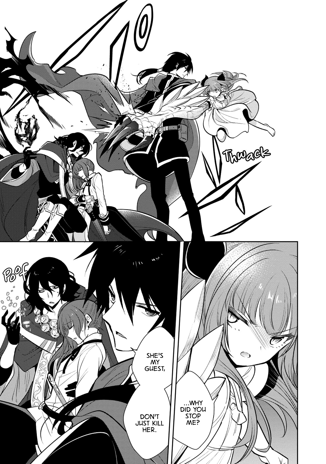 Maou no Ore ga Dorei Elf wo Yome ni Shitanda ga, Dou Medereba Ii? Chapter 19 page 27 - Chapter 19: I Don't Want To Get Involved With A Holy Knight's Circumstances (2)