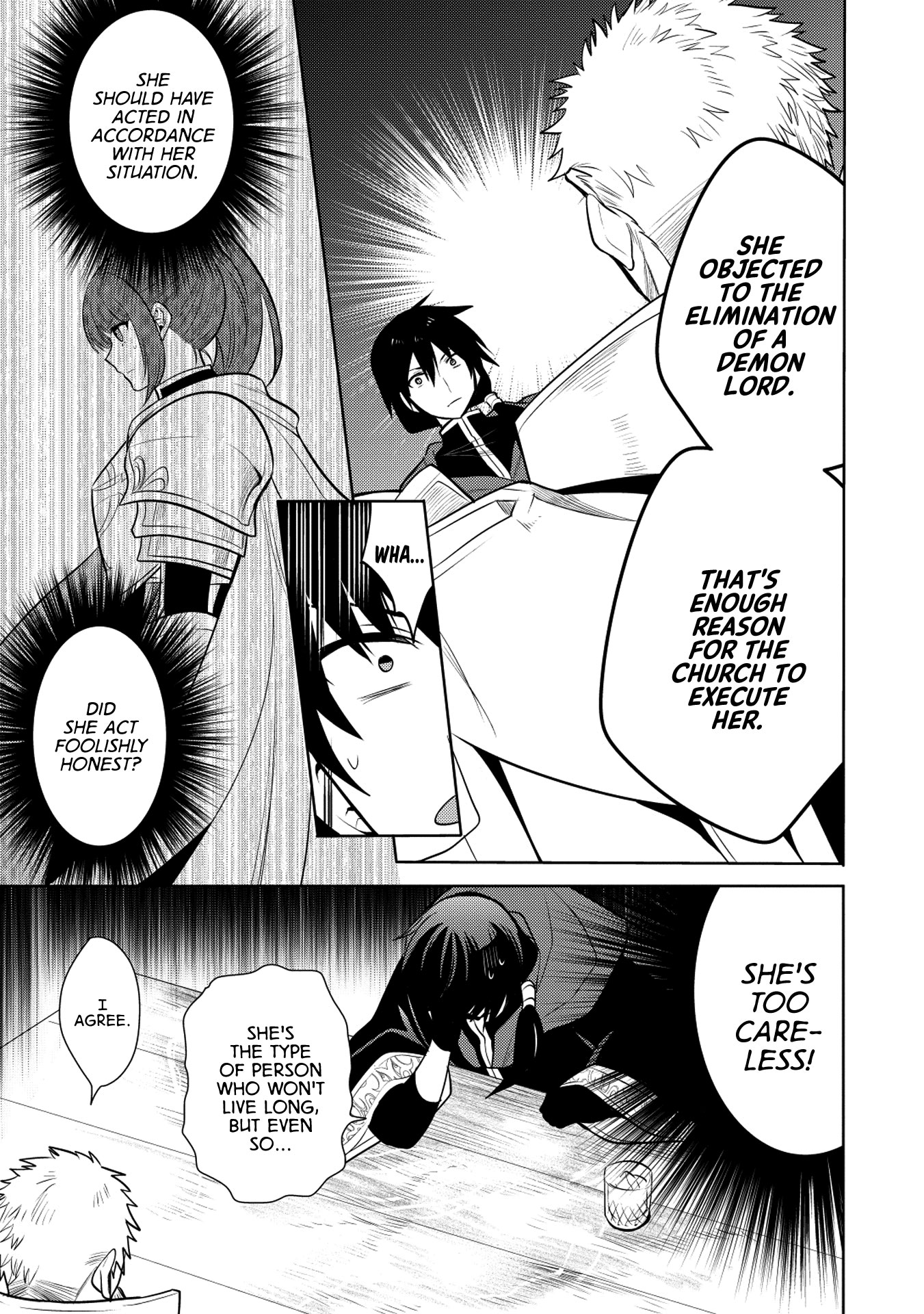 Maou no Ore ga Dorei Elf wo Yome ni Shitanda ga, Dou Medereba Ii? Chapter 19 page 9 - Chapter 19: I Don't Want To Get Involved With A Holy Knight's Circumstances (2)