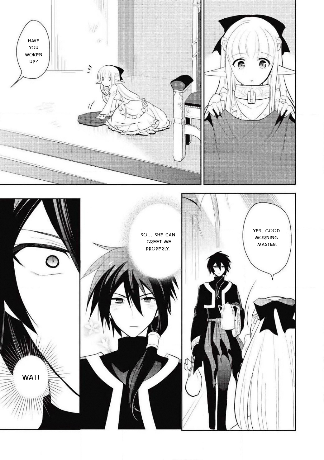 Maou no Ore ga Dorei Elf wo Yome ni Shitanda ga, Dou Medereba Ii? Chapter 2 page 17 - Chapter 2: First love with a communication disorder is like mouldy bread