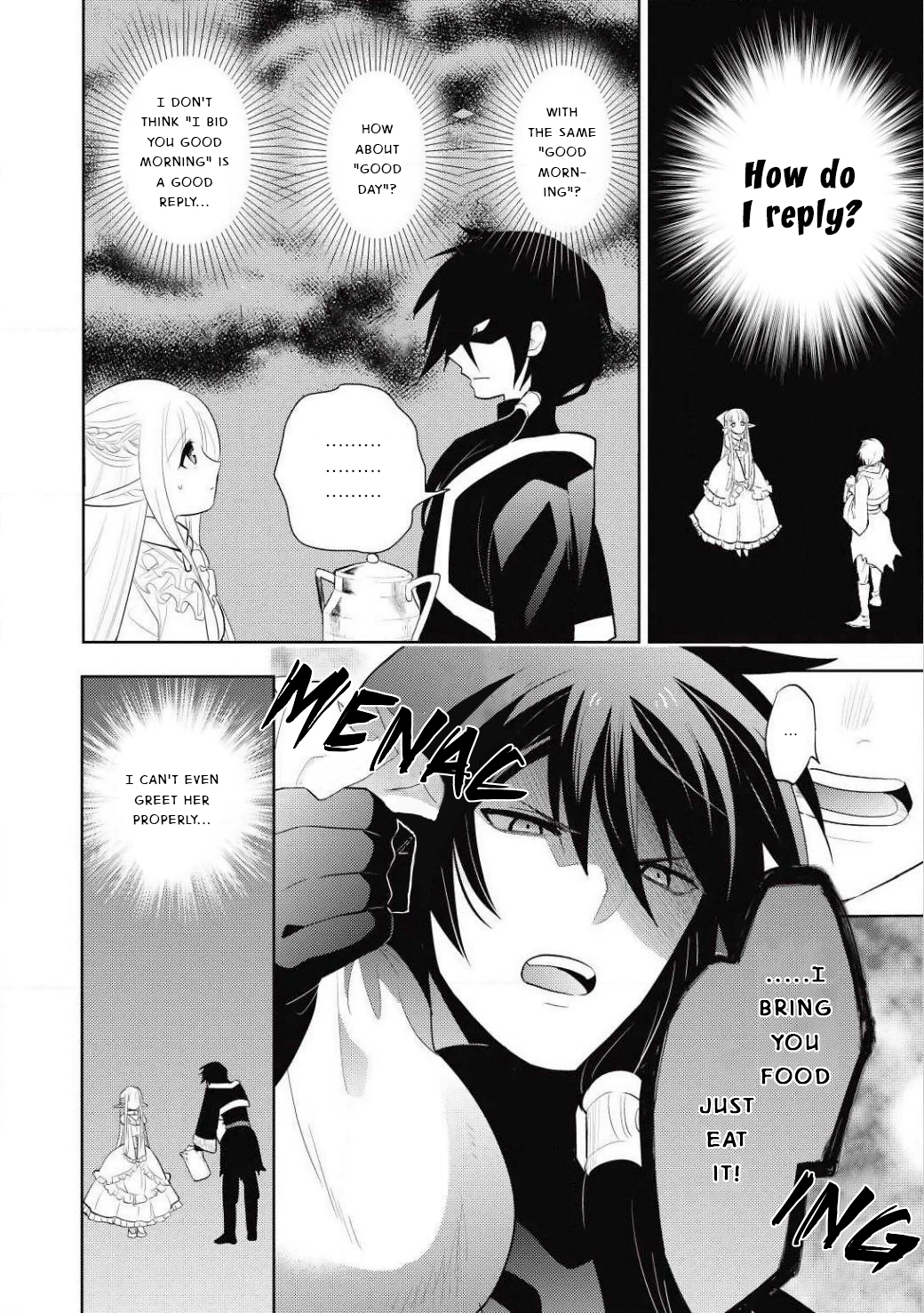 Maou no Ore ga Dorei Elf wo Yome ni Shitanda ga, Dou Medereba Ii? Chapter 2 page 18 - Chapter 2: First love with a communication disorder is like mouldy bread