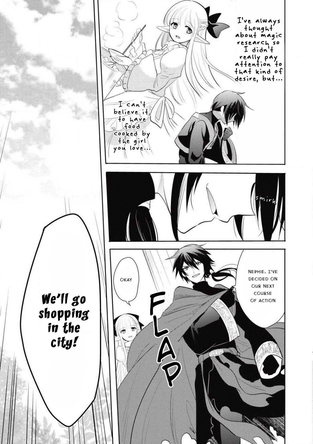 Maou no Ore ga Dorei Elf wo Yome ni Shitanda ga, Dou Medereba Ii? Chapter 2 page 23 - Chapter 2: First love with a communication disorder is like mouldy bread