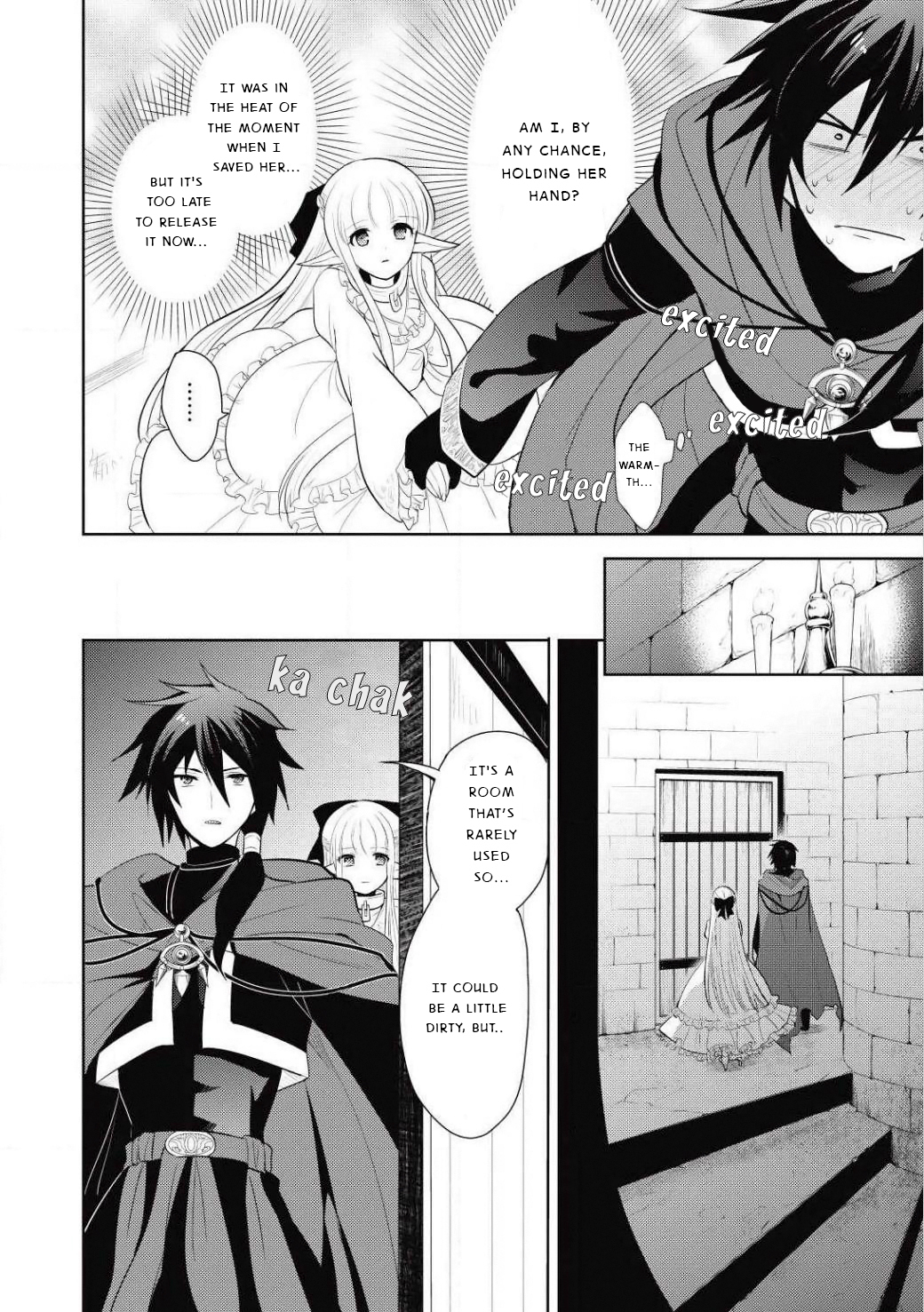 Maou no Ore ga Dorei Elf wo Yome ni Shitanda ga, Dou Medereba Ii? Chapter 2 page 4 - Chapter 2: First love with a communication disorder is like mouldy bread
