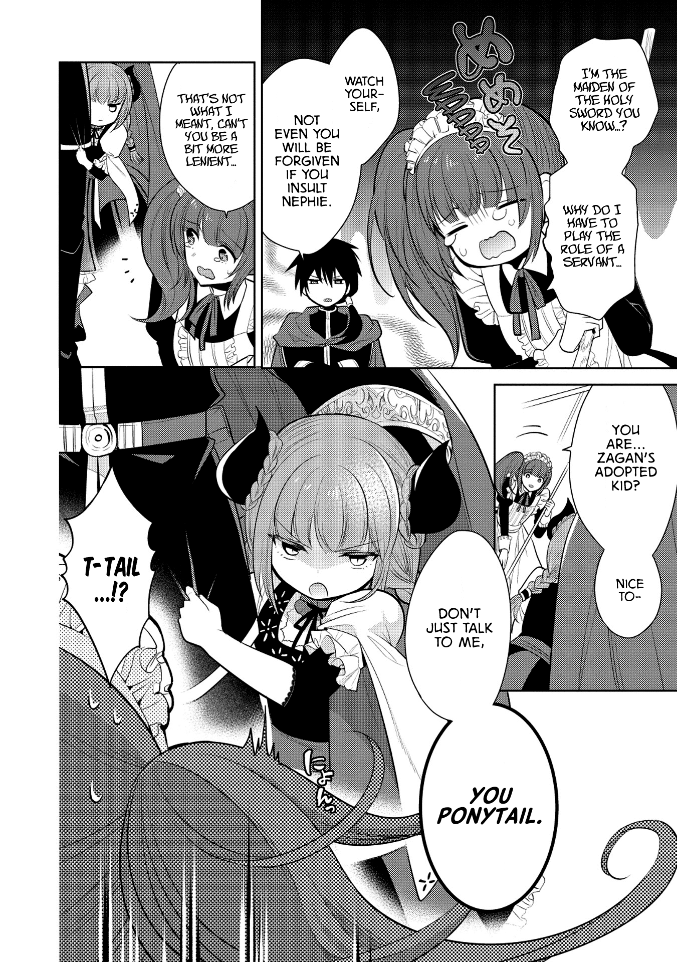 Maou no Ore ga Dorei Elf wo Yome ni Shitanda ga, Dou Medereba Ii? Chapter 20 page 14 - Chapter 20: I Don't Want To Get Involved With A Holy Knight's Circumstances (3)