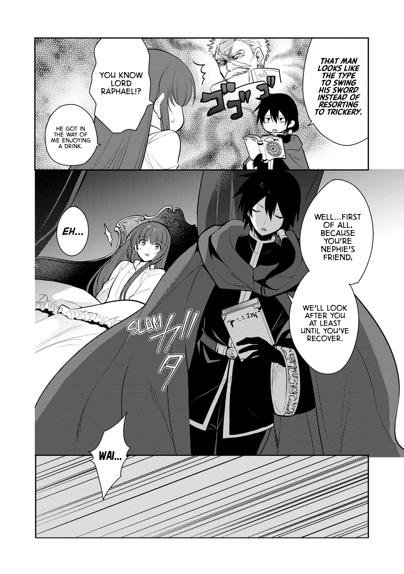 Maou no Ore ga Dorei Elf wo Yome ni Shitanda ga, Dou Medereba Ii? Chapter 20 page 8 - Chapter 20: I Don't Want To Get Involved With A Holy Knight's Circumstances (3)
