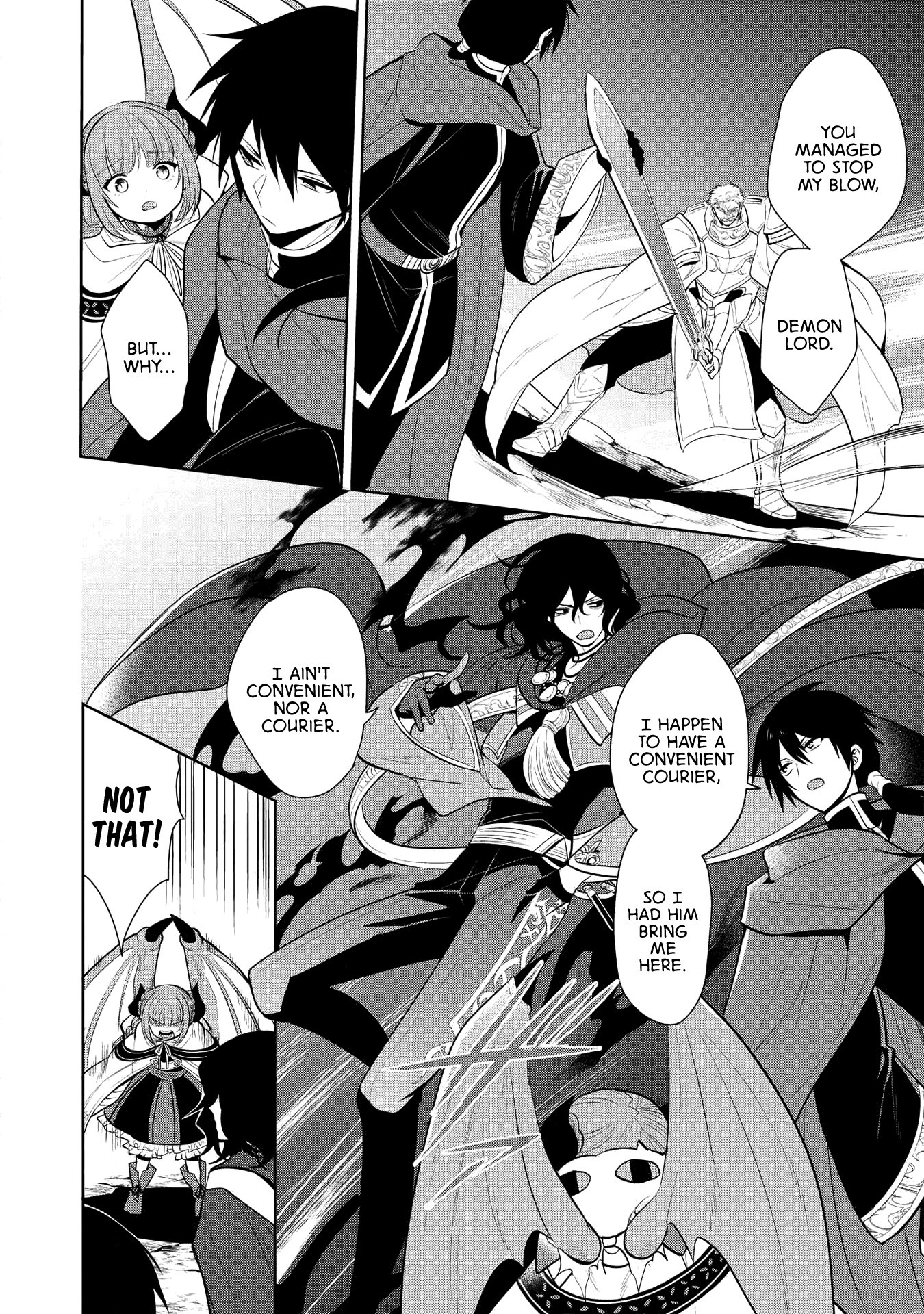 Maou no Ore ga Dorei Elf wo Yome ni Shitanda ga, Dou Medereba Ii? Chapter 21 page 11 - Chapter 21: Even So, Defeating Evil Is A Holy Knight's Duty (1)