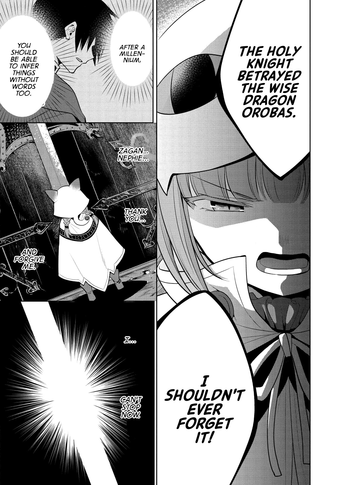 Maou no Ore ga Dorei Elf wo Yome ni Shitanda ga, Dou Medereba Ii? Chapter 21 page 5 - Chapter 21: Even So, Defeating Evil Is A Holy Knight's Duty (1)