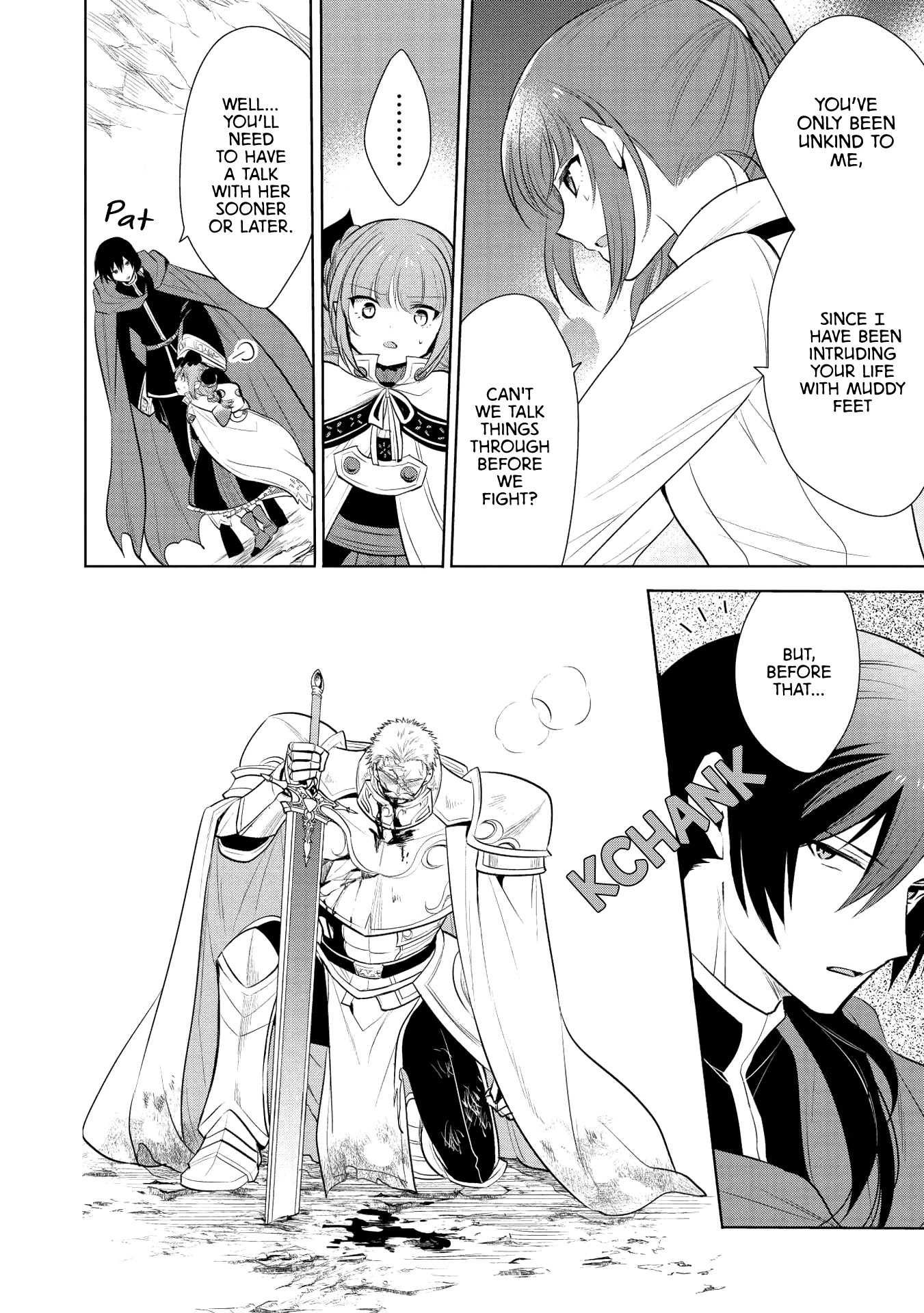 Maou no Ore ga Dorei Elf wo Yome ni Shitanda ga, Dou Medereba Ii? Chapter 22 page 10 - Chapter 22: Even So, Defeating Evil Is A Holy Knight's Duty (2)