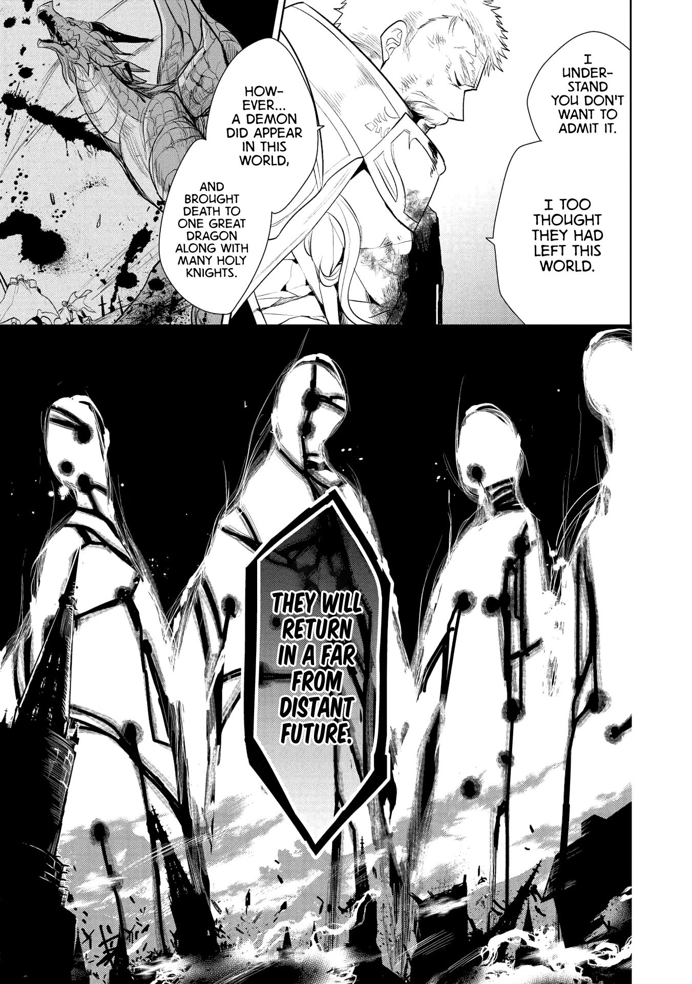 Maou no Ore ga Dorei Elf wo Yome ni Shitanda ga, Dou Medereba Ii? Chapter 22 page 29 - Chapter 22: Even So, Defeating Evil Is A Holy Knight's Duty (2)