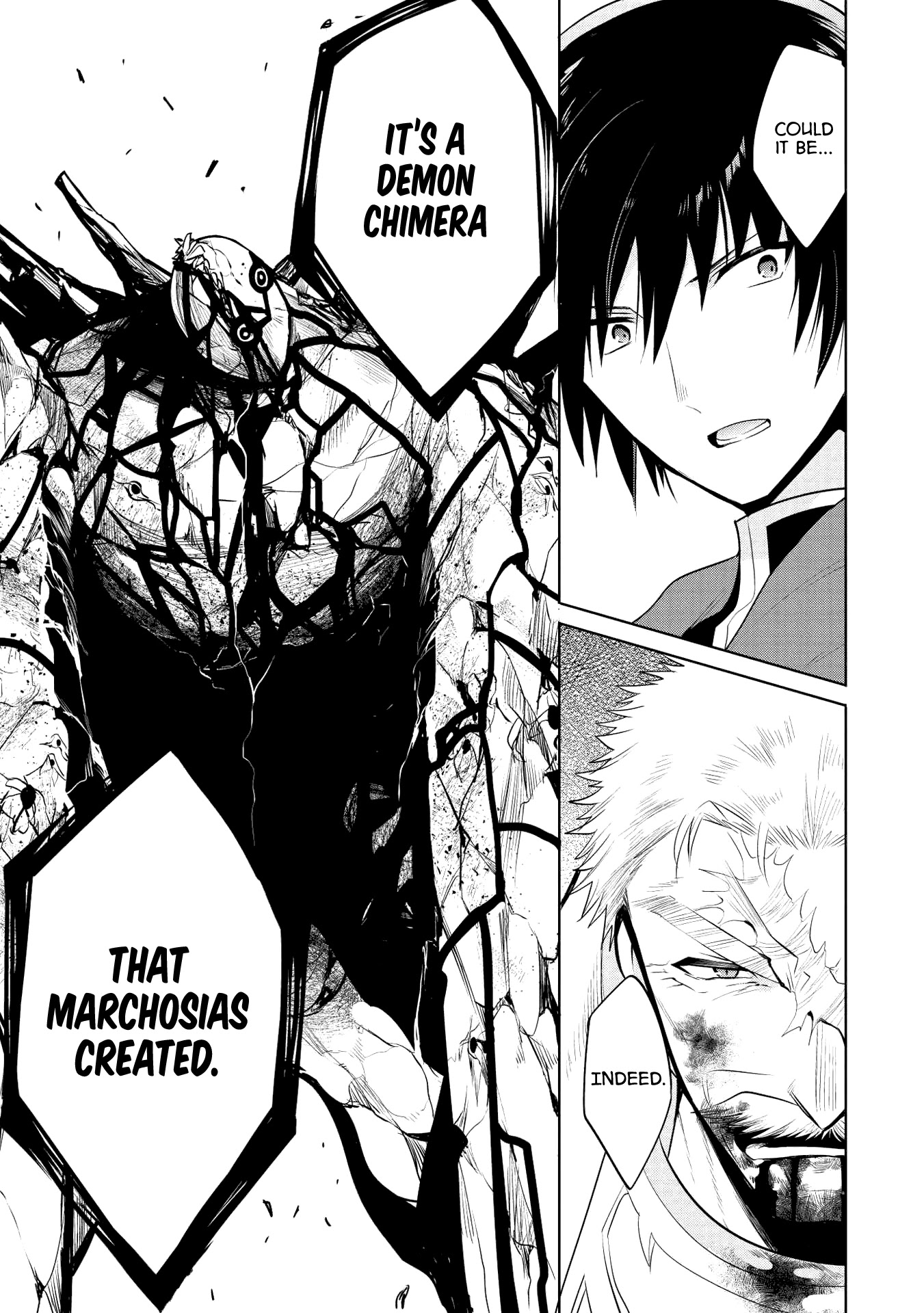 Maou no Ore ga Dorei Elf wo Yome ni Shitanda ga, Dou Medereba Ii? Chapter 22 page 37 - Chapter 22: Even So, Defeating Evil Is A Holy Knight's Duty (2)