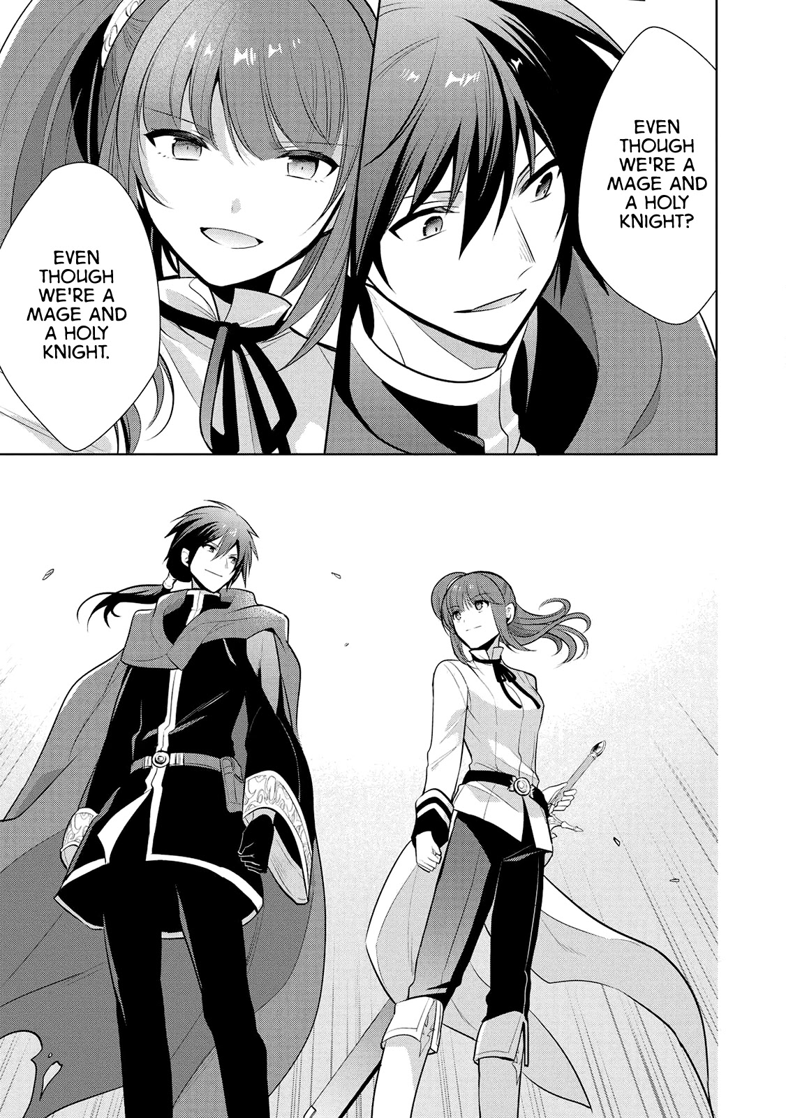 Maou no Ore ga Dorei Elf wo Yome ni Shitanda ga, Dou Medereba Ii? Chapter 23 page 19 - Chapter 23: Even So, Defeating Evil Is A Holy Knight's Duty (3)