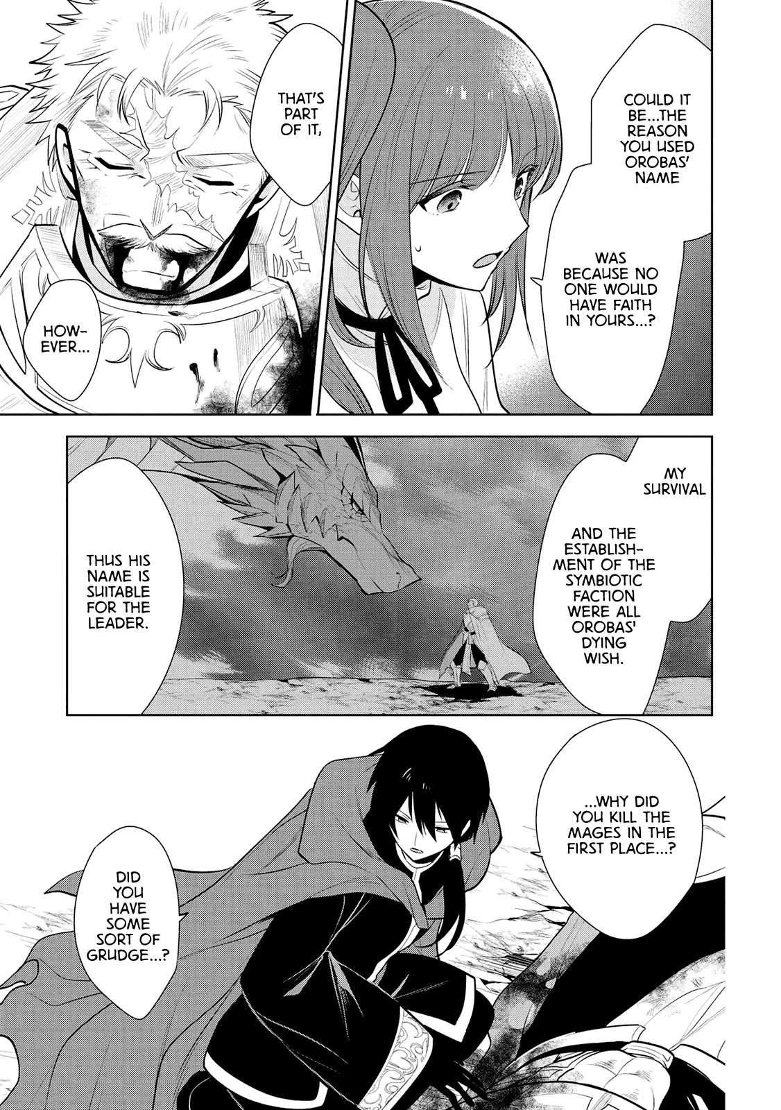 Maou no Ore ga Dorei Elf wo Yome ni Shitanda ga, Dou Medereba Ii? Chapter 23 page 21 - Chapter 23: Even So, Defeating Evil Is A Holy Knight's Duty (3)