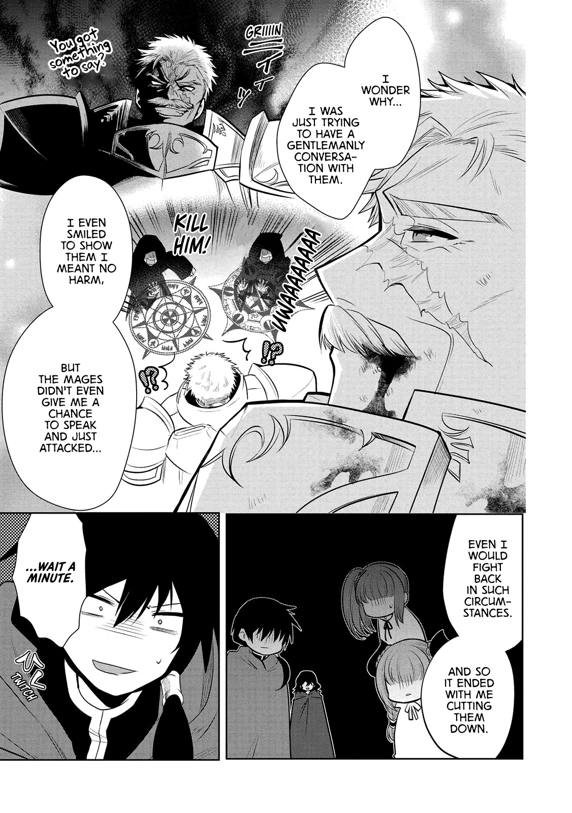 Maou no Ore ga Dorei Elf wo Yome ni Shitanda ga, Dou Medereba Ii? Chapter 23 page 23 - Chapter 23: Even So, Defeating Evil Is A Holy Knight's Duty (3)