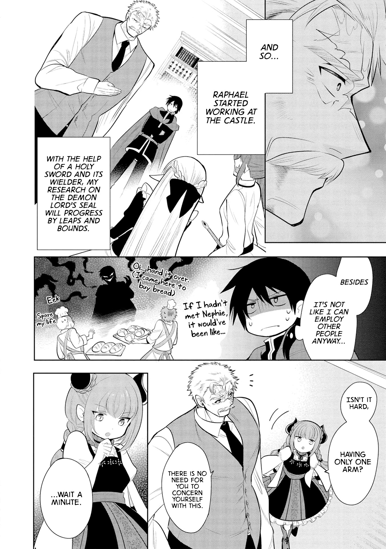 Maou no Ore ga Dorei Elf wo Yome ni Shitanda ga, Dou Medereba Ii? Chapter 24 page 14 - Chapter 24: Even So, Defeating Evil Is A Holy Knight's Duty (4)