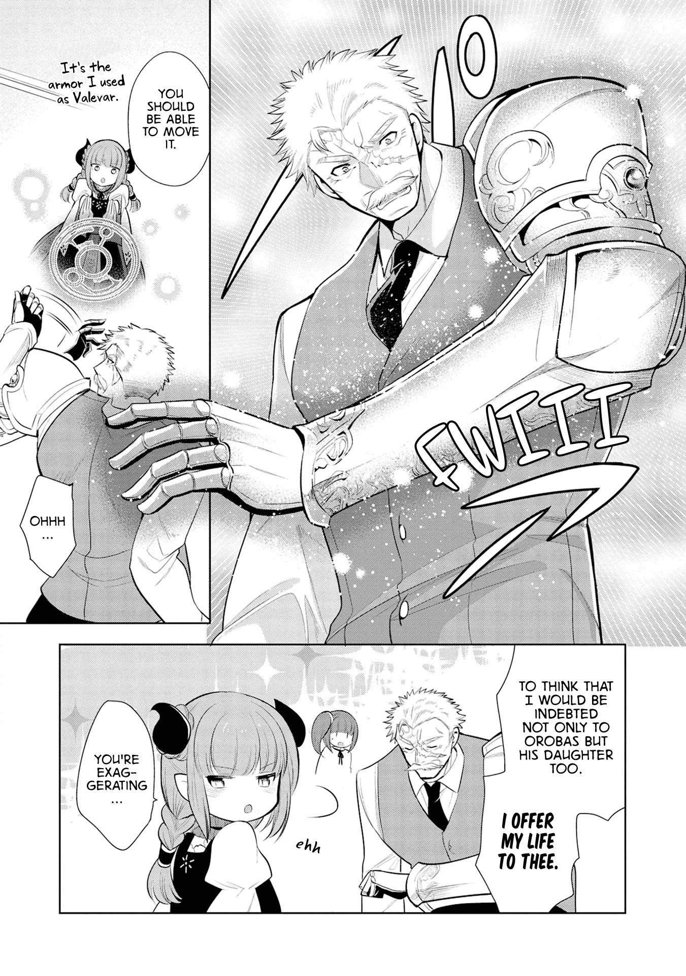 Maou no Ore ga Dorei Elf wo Yome ni Shitanda ga, Dou Medereba Ii? Chapter 24 page 15 - Chapter 24: Even So, Defeating Evil Is A Holy Knight's Duty (4)