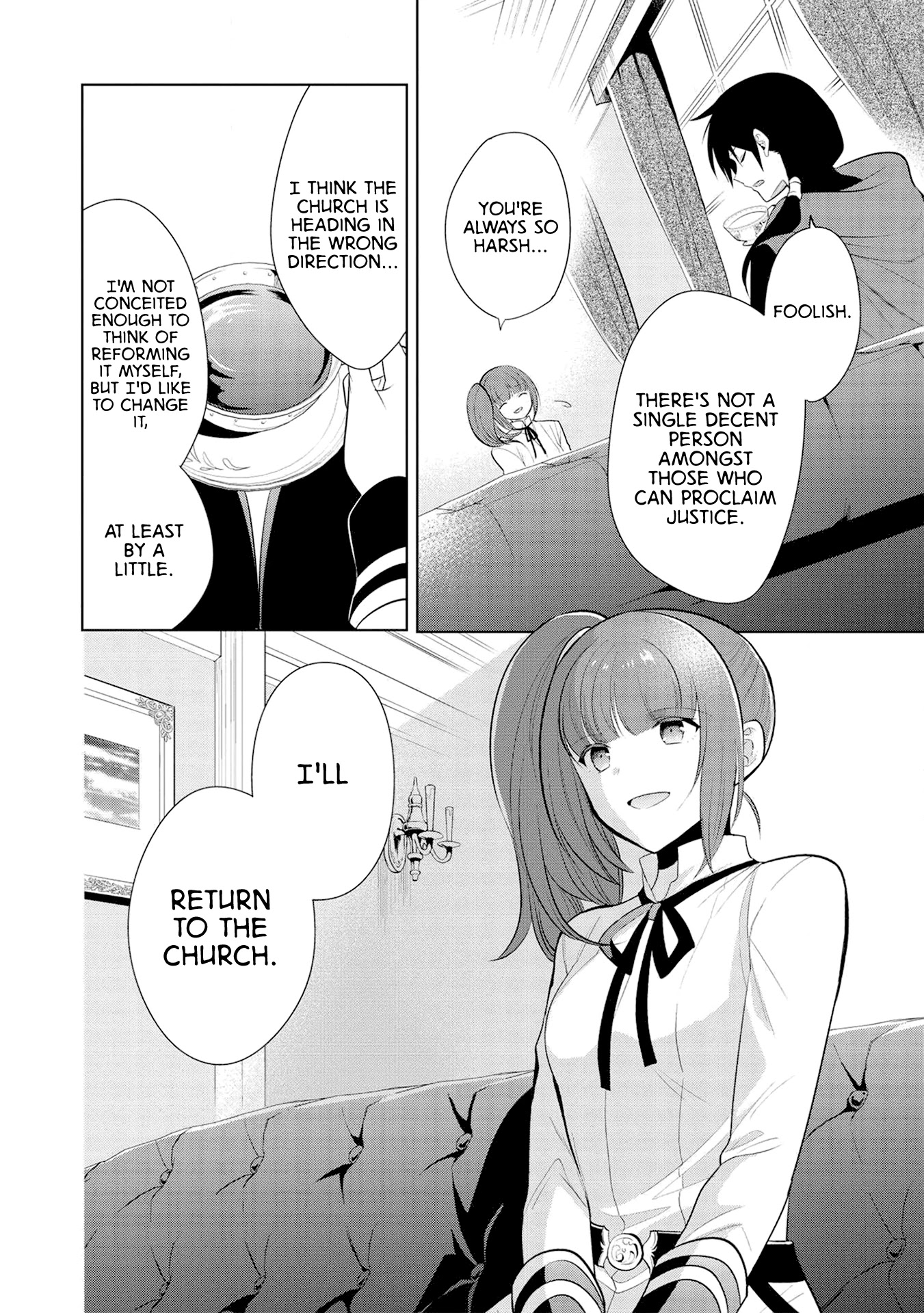 Maou no Ore ga Dorei Elf wo Yome ni Shitanda ga, Dou Medereba Ii? Chapter 24 page 2 - Chapter 24: Even So, Defeating Evil Is A Holy Knight's Duty (4)