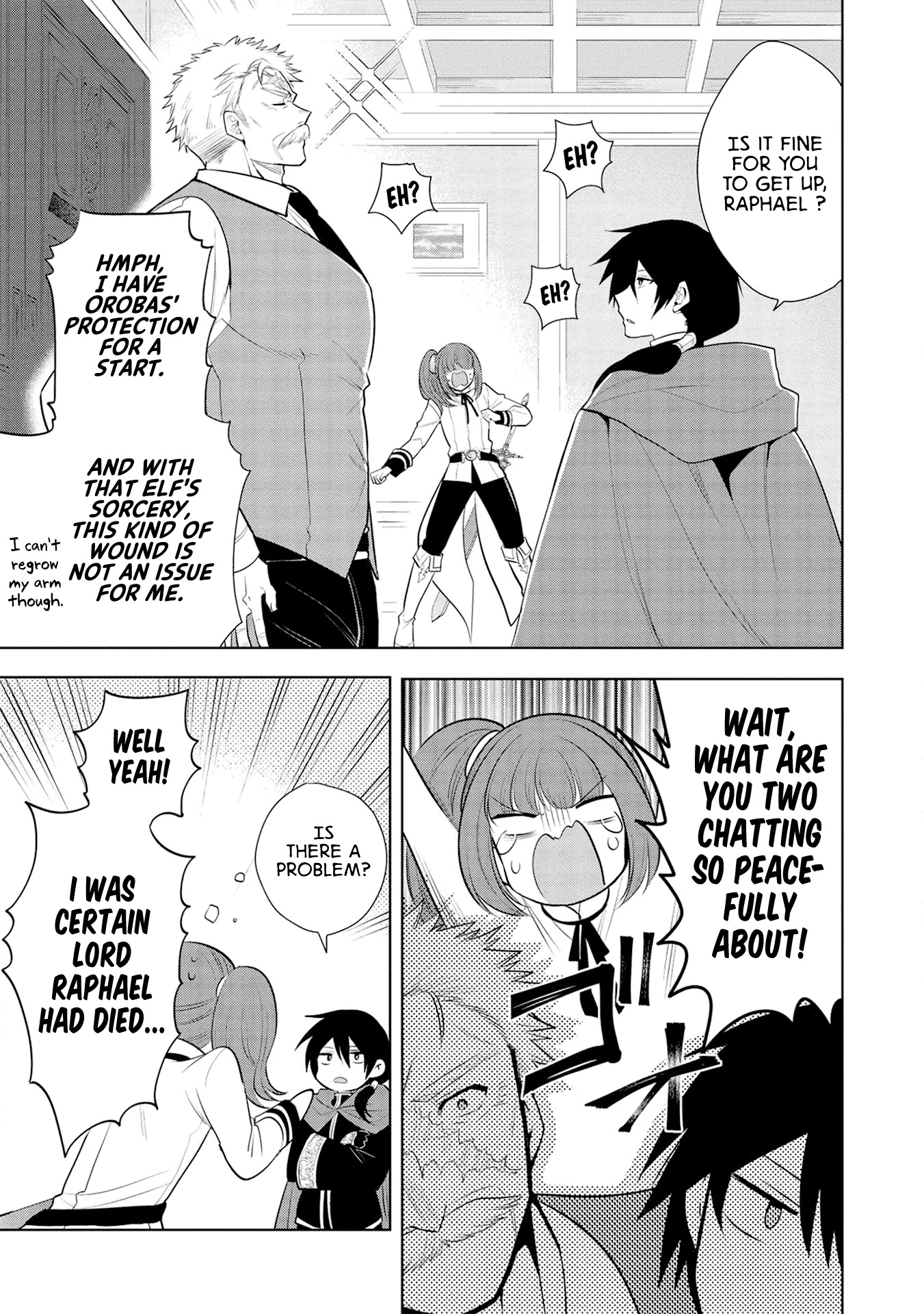 Maou no Ore ga Dorei Elf wo Yome ni Shitanda ga, Dou Medereba Ii? Chapter 24 page 9 - Chapter 24: Even So, Defeating Evil Is A Holy Knight's Duty (4)