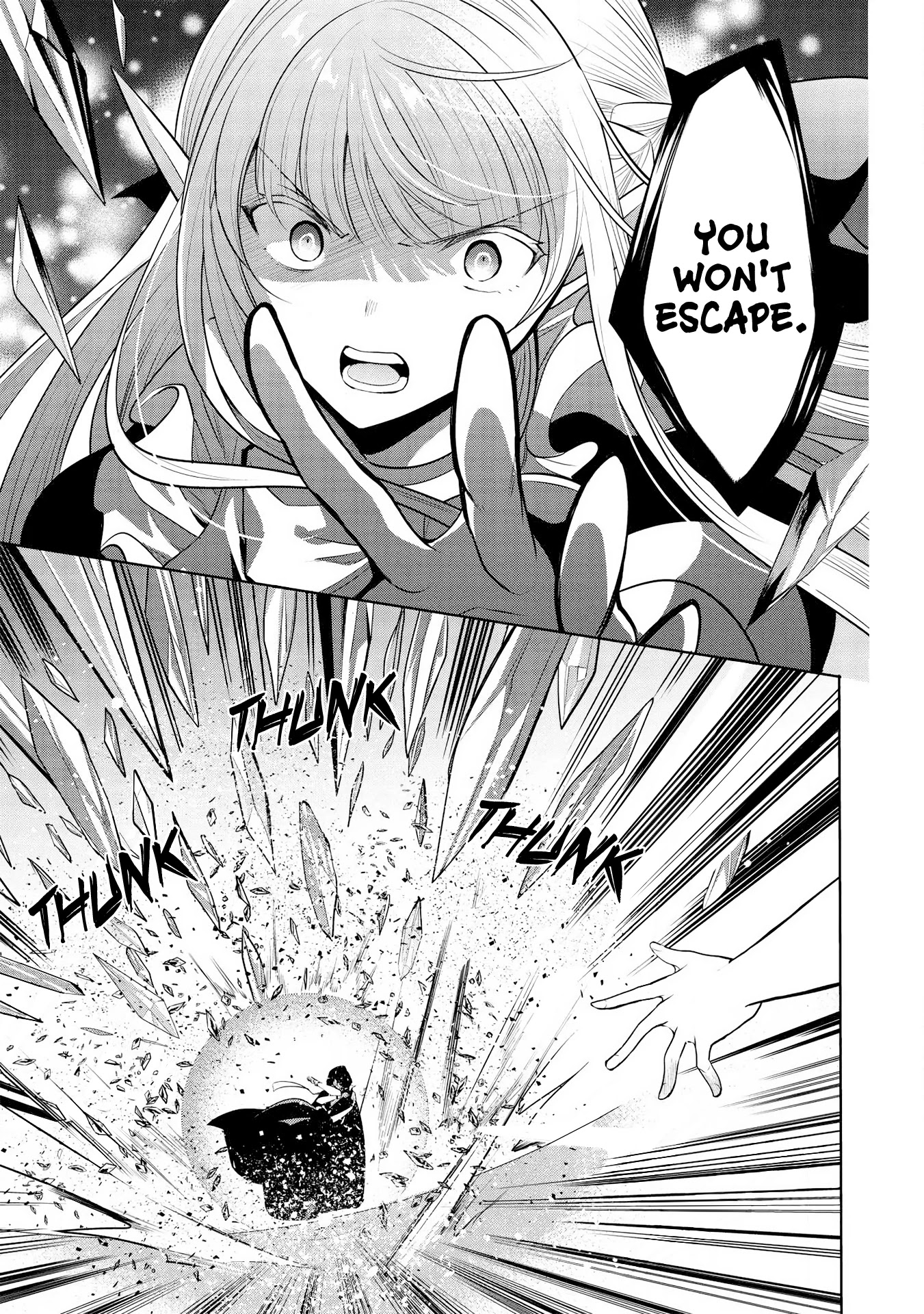 Maou no Ore ga Dorei Elf wo Yome ni Shitanda ga, Dou Medereba Ii? Chapter 25 page 10 - Chapter 25: I'll Get Angry Even if the One Who Raised Their Hand Against my Bride is a Beautiful Girl (1)