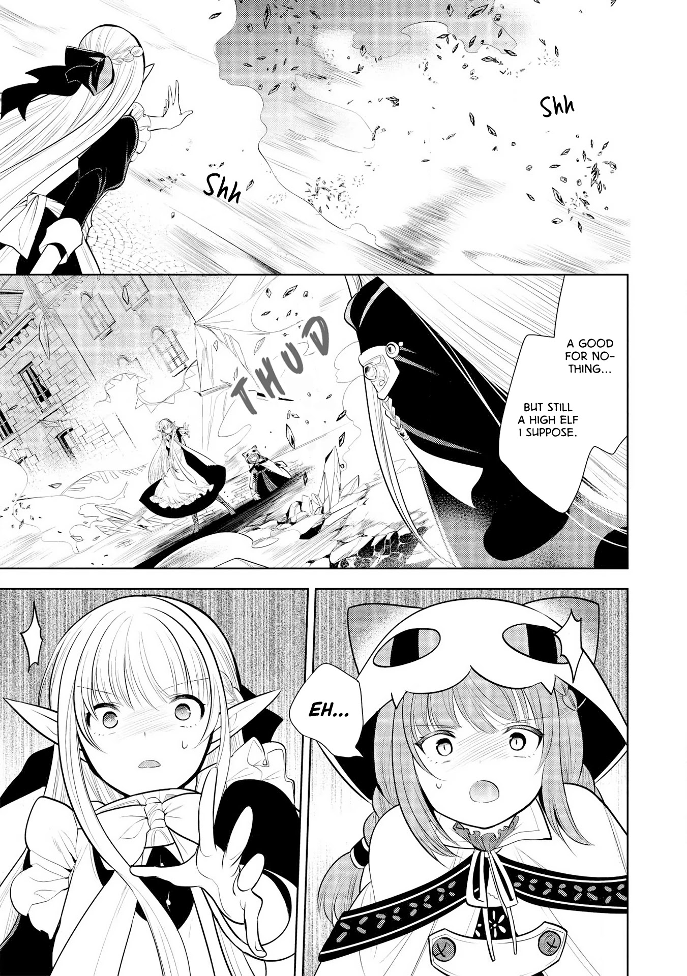 Maou no Ore ga Dorei Elf wo Yome ni Shitanda ga, Dou Medereba Ii? Chapter 25 page 12 - Chapter 25: I'll Get Angry Even if the One Who Raised Their Hand Against my Bride is a Beautiful Girl (1)