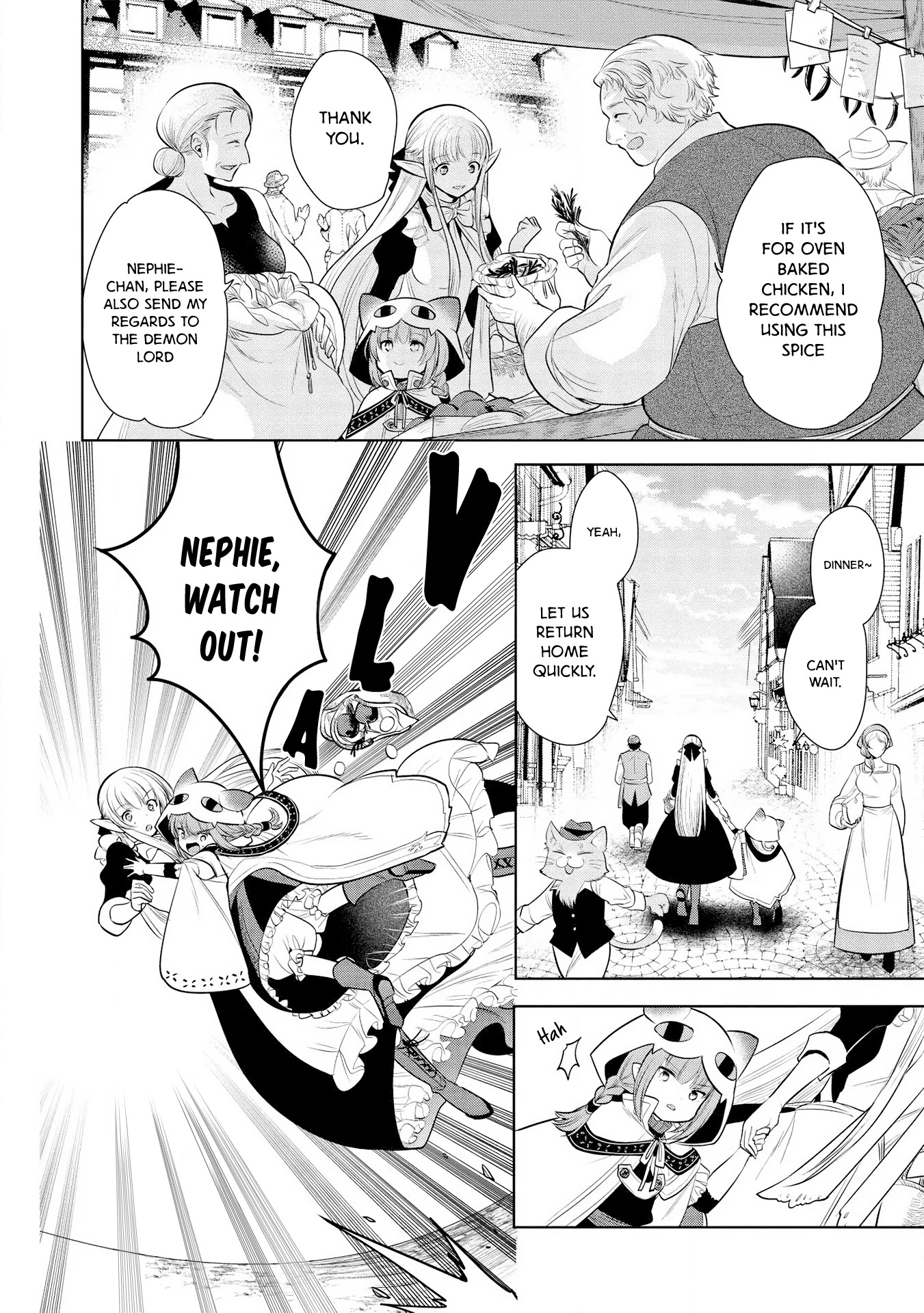 Maou no Ore ga Dorei Elf wo Yome ni Shitanda ga, Dou Medereba Ii? Chapter 25 page 2 - Chapter 25: I'll Get Angry Even if the One Who Raised Their Hand Against my Bride is a Beautiful Girl (1)