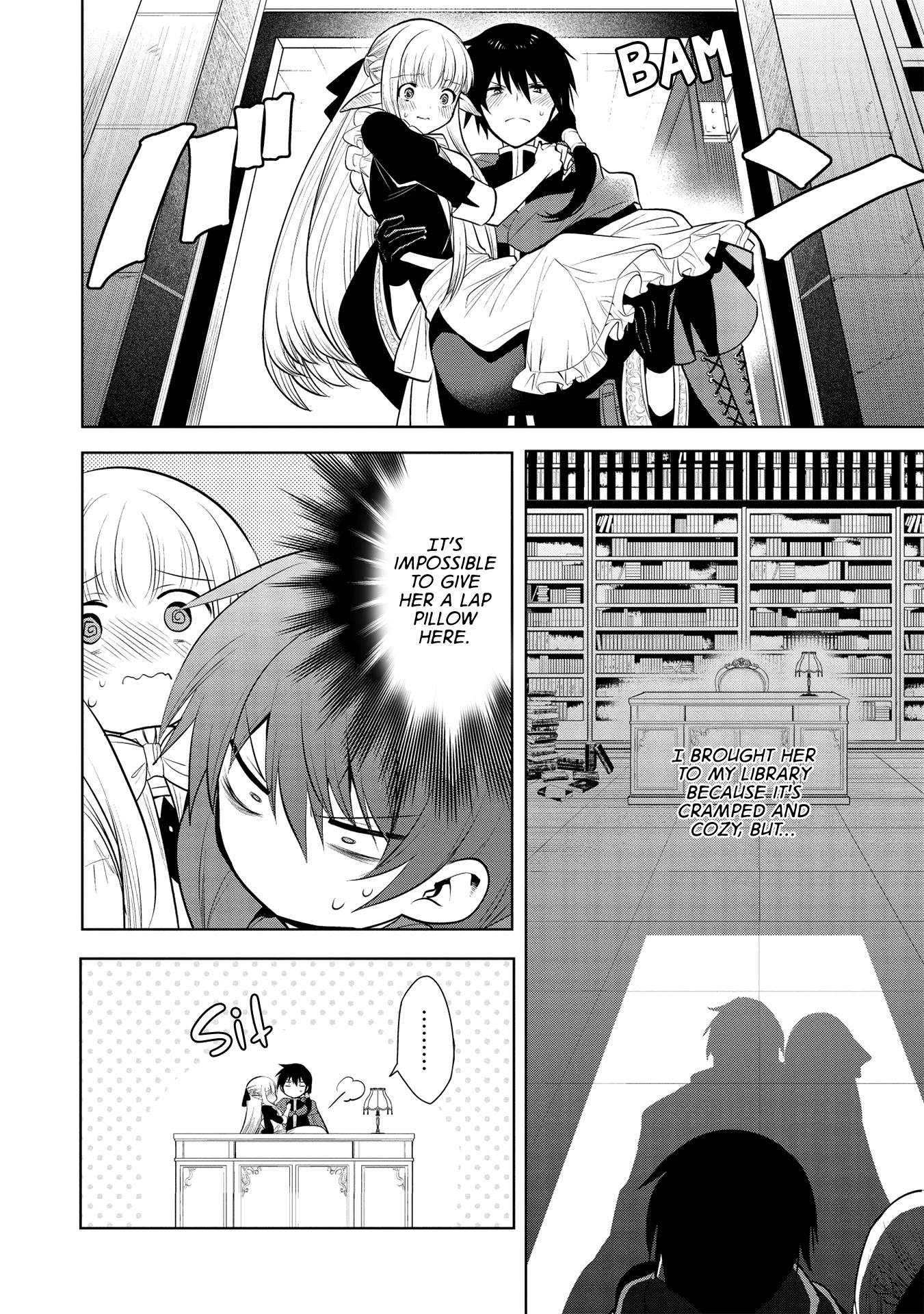 Maou no Ore ga Dorei Elf wo Yome ni Shitanda ga, Dou Medereba Ii? Chapter 26 page 14 - Chapter 26: I'll Get Angry Even if the One Who Raised Their Hand Against my Bride is a Beautiful Girl (2)