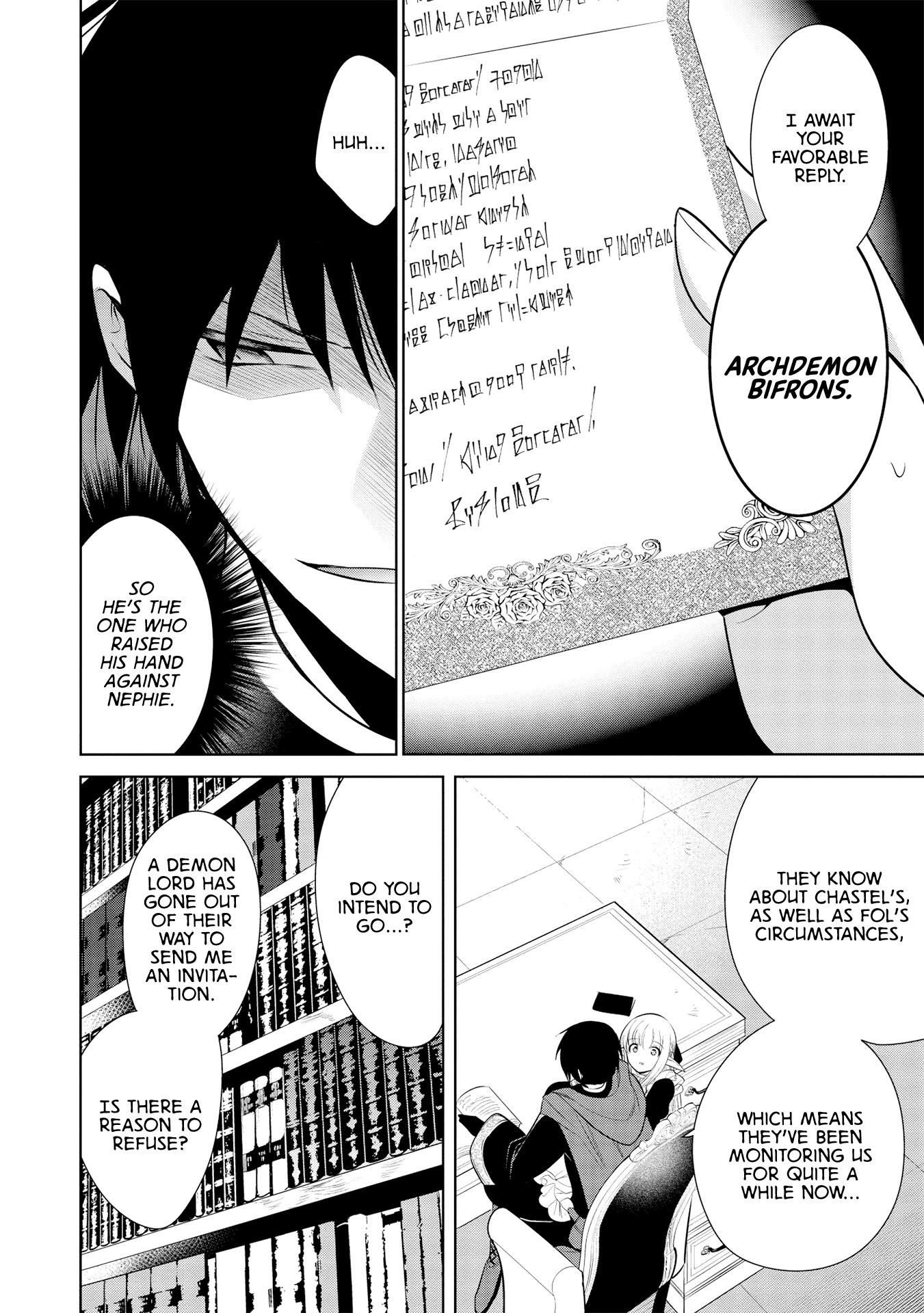 Maou no Ore ga Dorei Elf wo Yome ni Shitanda ga, Dou Medereba Ii? Chapter 26 page 17 - Chapter 26: I'll Get Angry Even if the One Who Raised Their Hand Against my Bride is a Beautiful Girl (2)