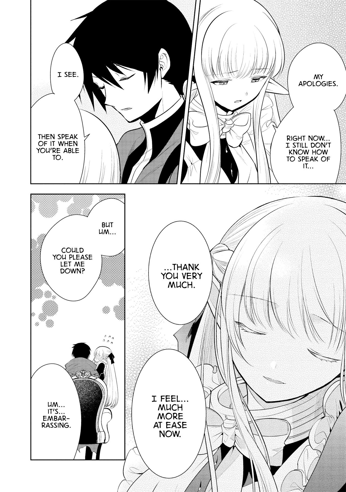 Maou no Ore ga Dorei Elf wo Yome ni Shitanda ga, Dou Medereba Ii? Chapter 26 page 21 - Chapter 26: I'll Get Angry Even if the One Who Raised Their Hand Against my Bride is a Beautiful Girl (2)