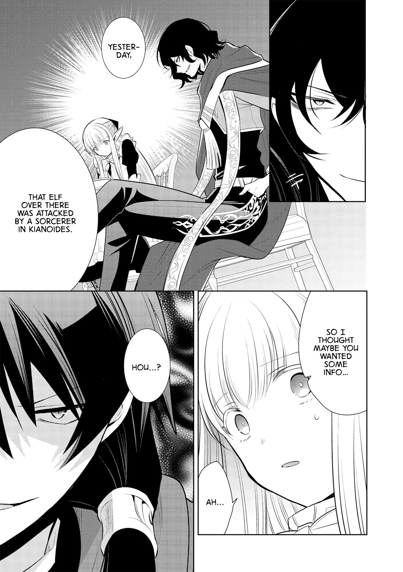 Maou no Ore ga Dorei Elf wo Yome ni Shitanda ga, Dou Medereba Ii? Chapter 26 page 26 - Chapter 26: I'll Get Angry Even if the One Who Raised Their Hand Against my Bride is a Beautiful Girl (2)