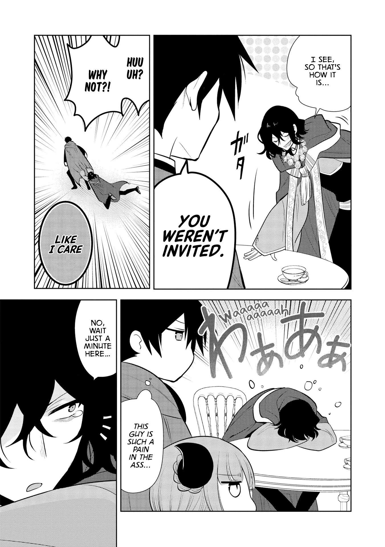 Maou no Ore ga Dorei Elf wo Yome ni Shitanda ga, Dou Medereba Ii? Chapter 26 page 34 - Chapter 26: I'll Get Angry Even if the One Who Raised Their Hand Against my Bride is a Beautiful Girl (2)