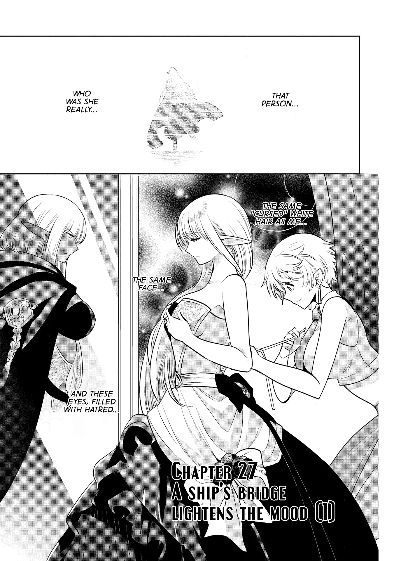 Maou no Ore ga Dorei Elf wo Yome ni Shitanda ga, Dou Medereba Ii? Chapter 27 page 1 - Chapter 27: A ship's bridge lightens the mood (1)