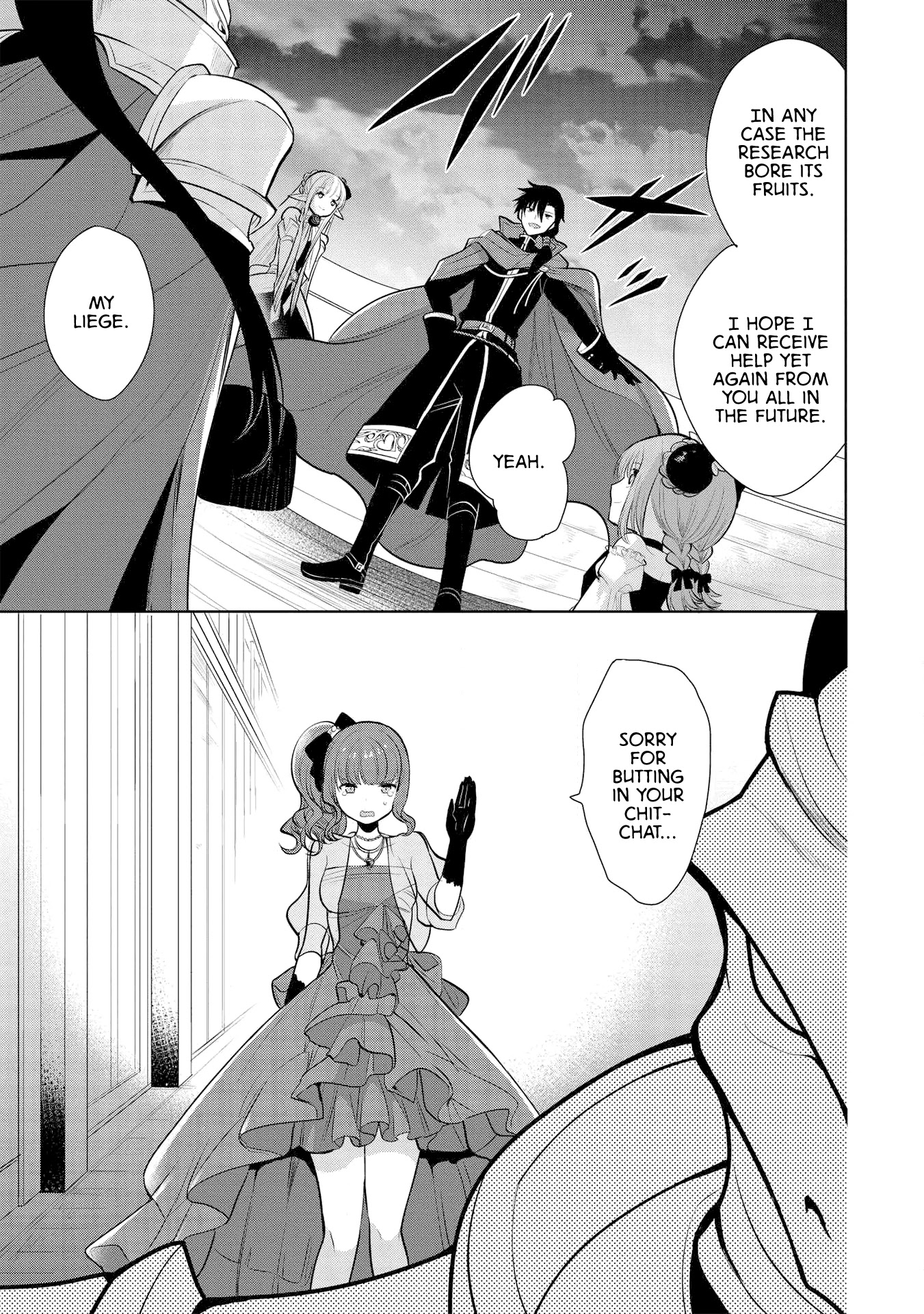 Maou no Ore ga Dorei Elf wo Yome ni Shitanda ga, Dou Medereba Ii? Chapter 27 page 20 - Chapter 27: A ship's bridge lightens the mood (1)