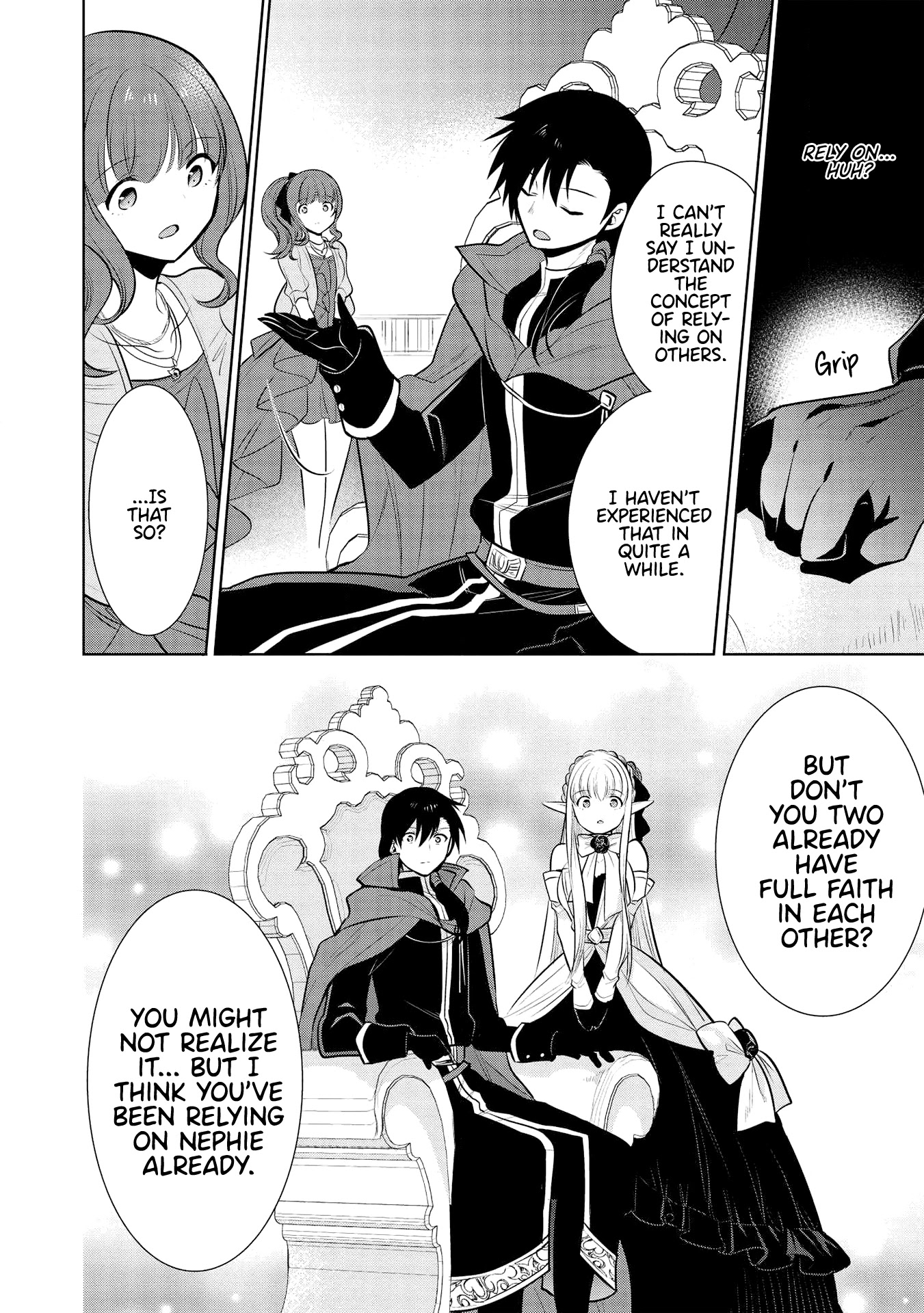 Maou no Ore ga Dorei Elf wo Yome ni Shitanda ga, Dou Medereba Ii? Chapter 28 page 10 - Chapter 28: A Ship's Bridge Lightens the Mood (2)