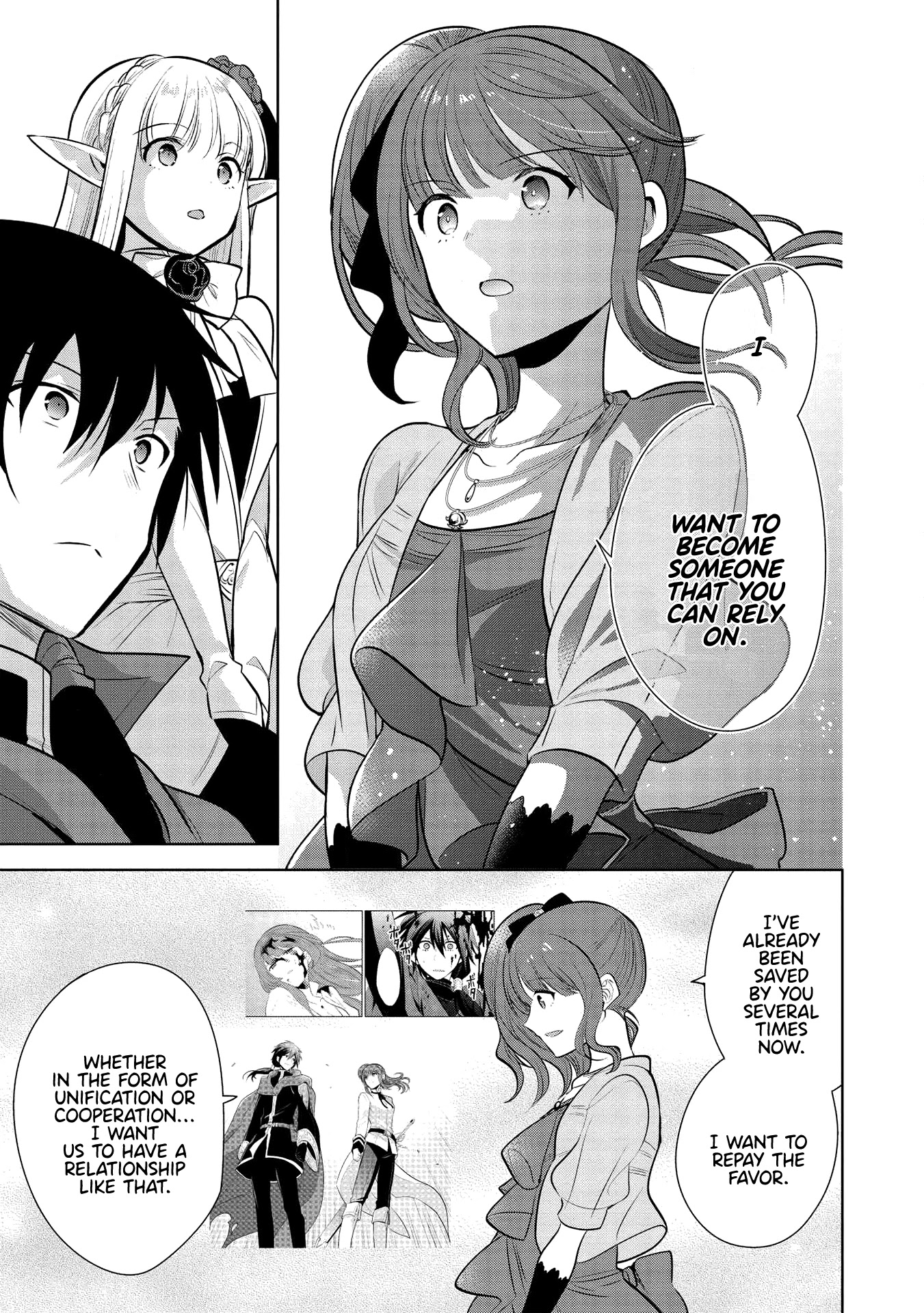 Maou no Ore ga Dorei Elf wo Yome ni Shitanda ga, Dou Medereba Ii? Chapter 28 page 9 - Chapter 28: A Ship's Bridge Lightens the Mood (2)